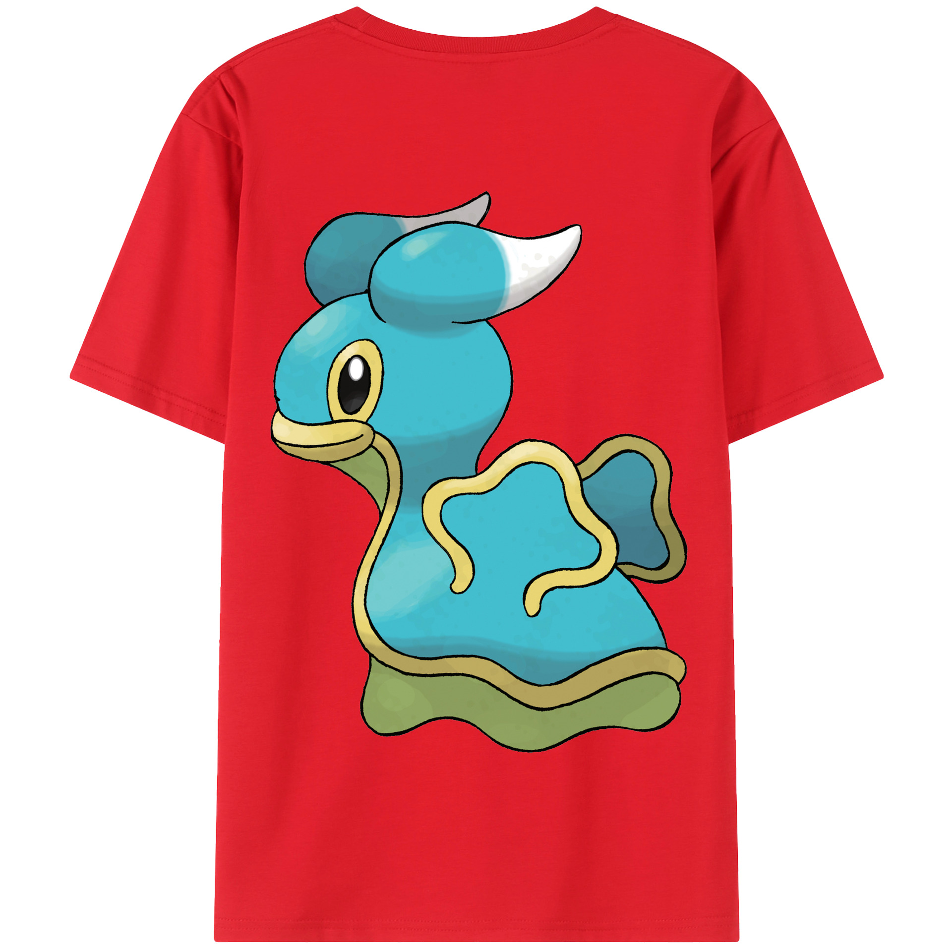 （画像用） ポケットモンスター Pokémon 綿100％半袖Tシャツ（背面プリント）