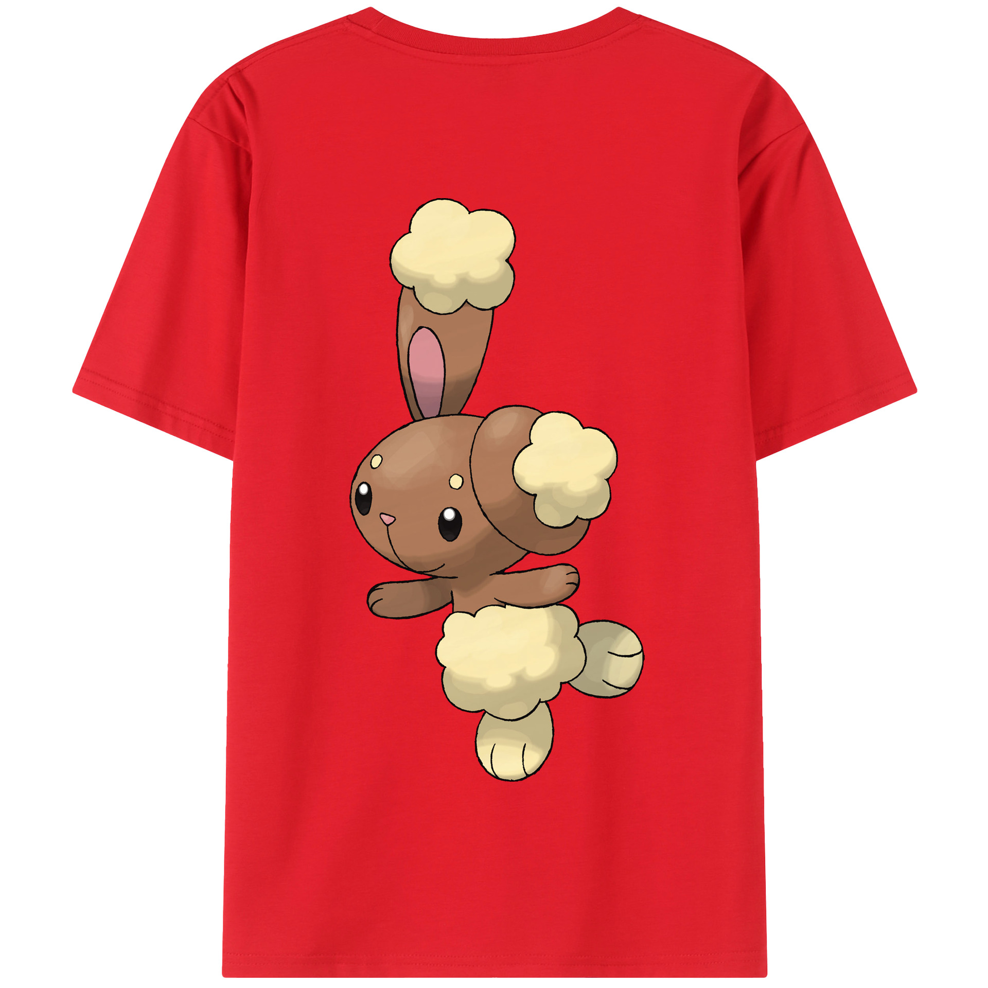 （画像用） ポケットモンスター Pokémon 綿100％半袖Tシャツ（背面プリント）