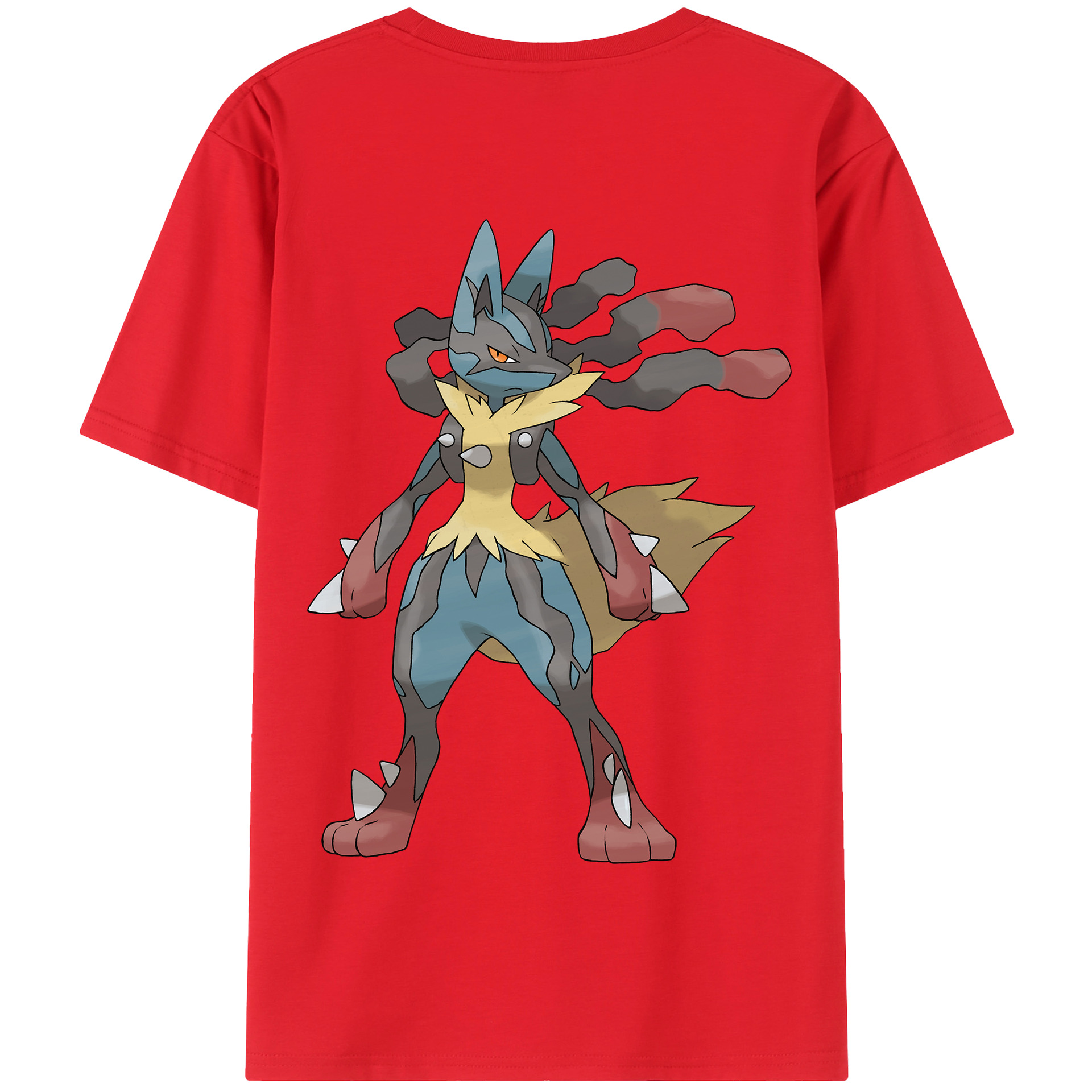 （画像用） ポケットモンスター Pokémon 綿100％半袖Tシャツ（背面プリント）
