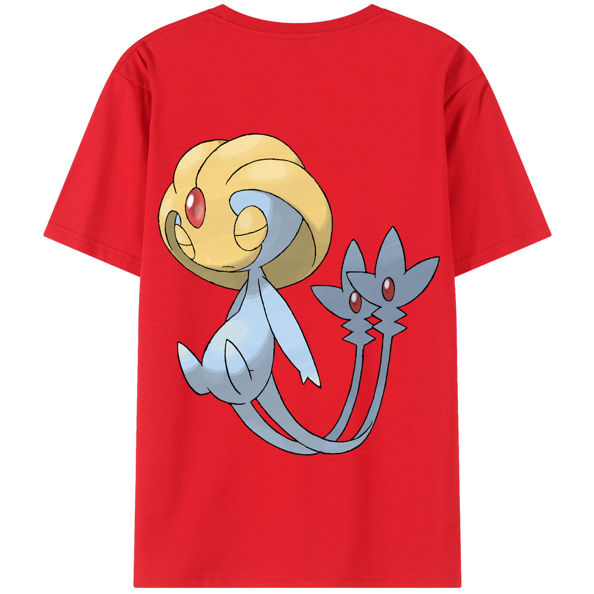 （画像用） ポケットモンスター Pokémon 綿100％半袖Tシャツ（背面プリント）