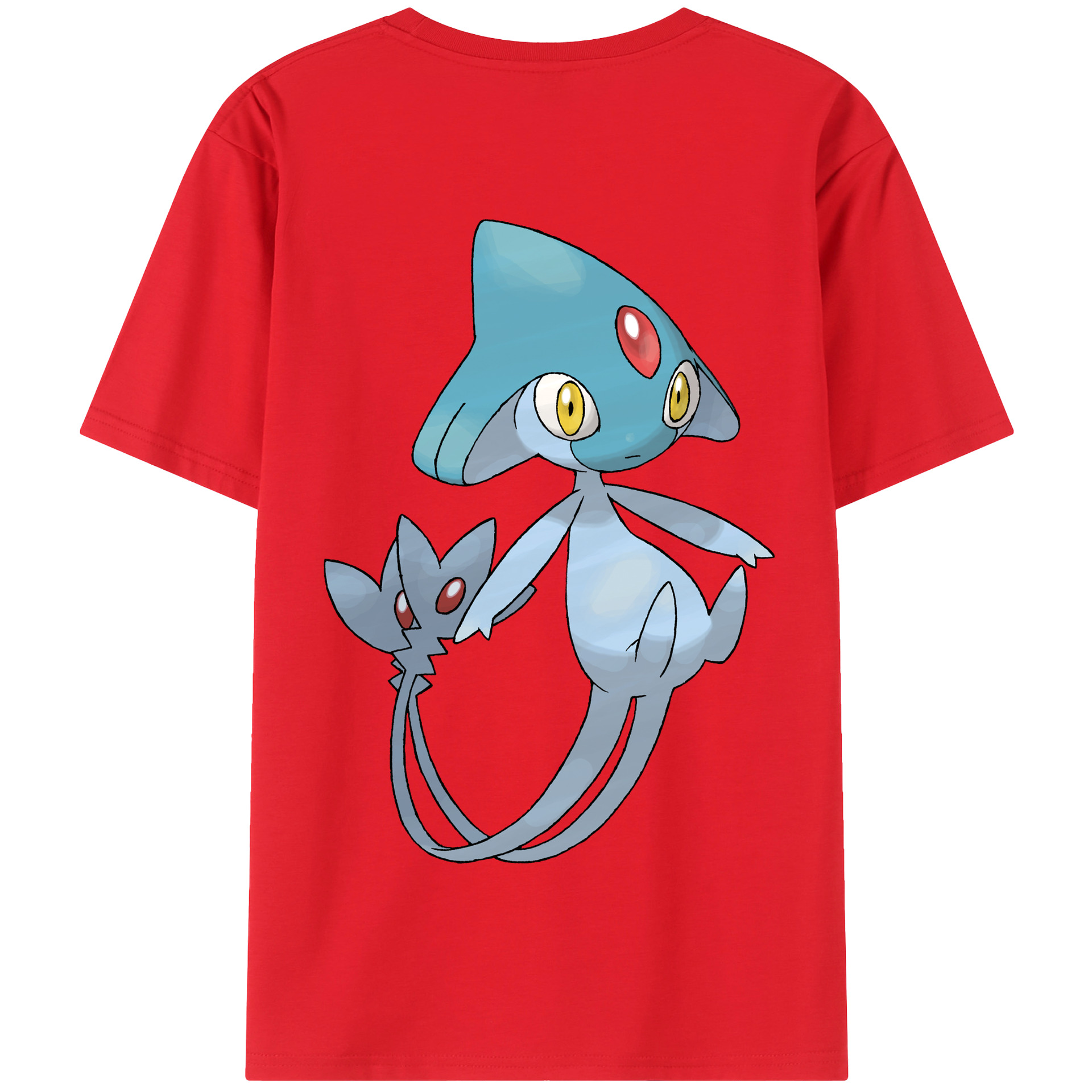 （画像用） ポケットモンスター Pokémon 綿100％半袖Tシャツ（背面プリント）