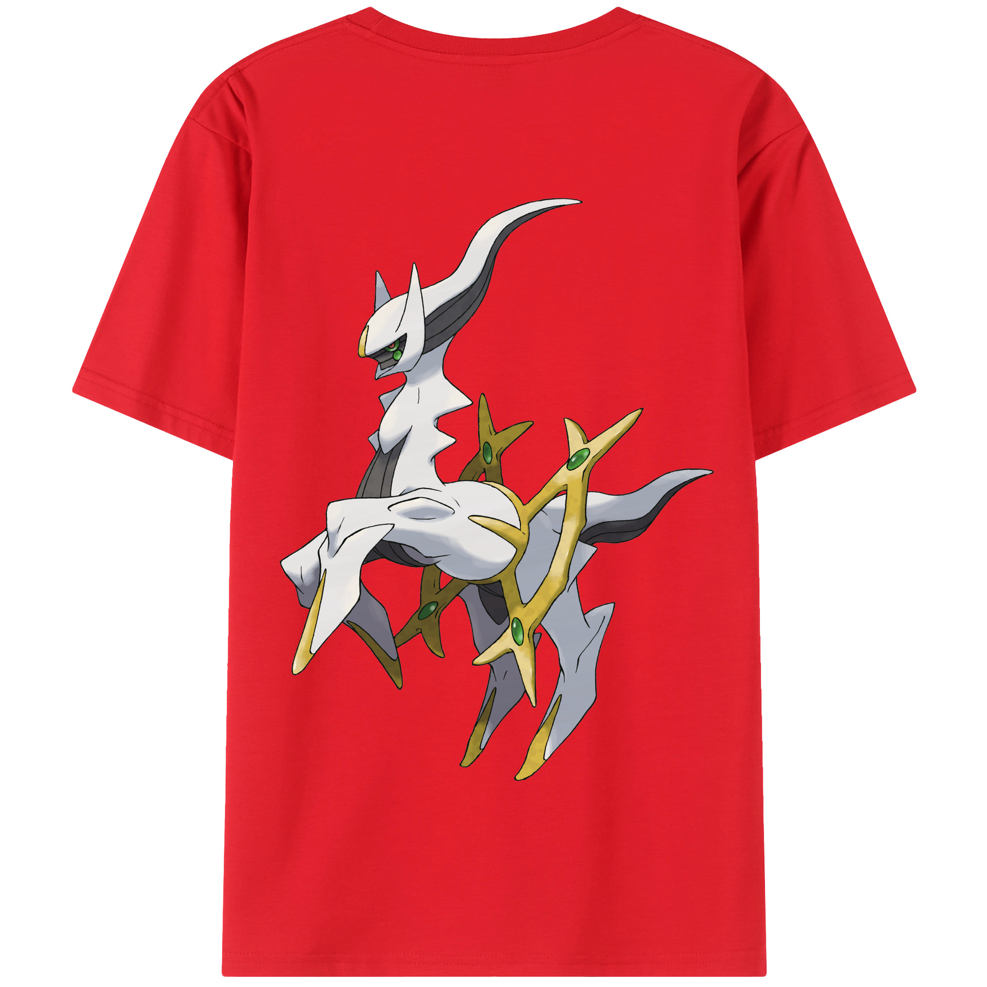 （画像用） ポケットモンスター Pokémon 綿100％半袖Tシャツ（背面プリント）