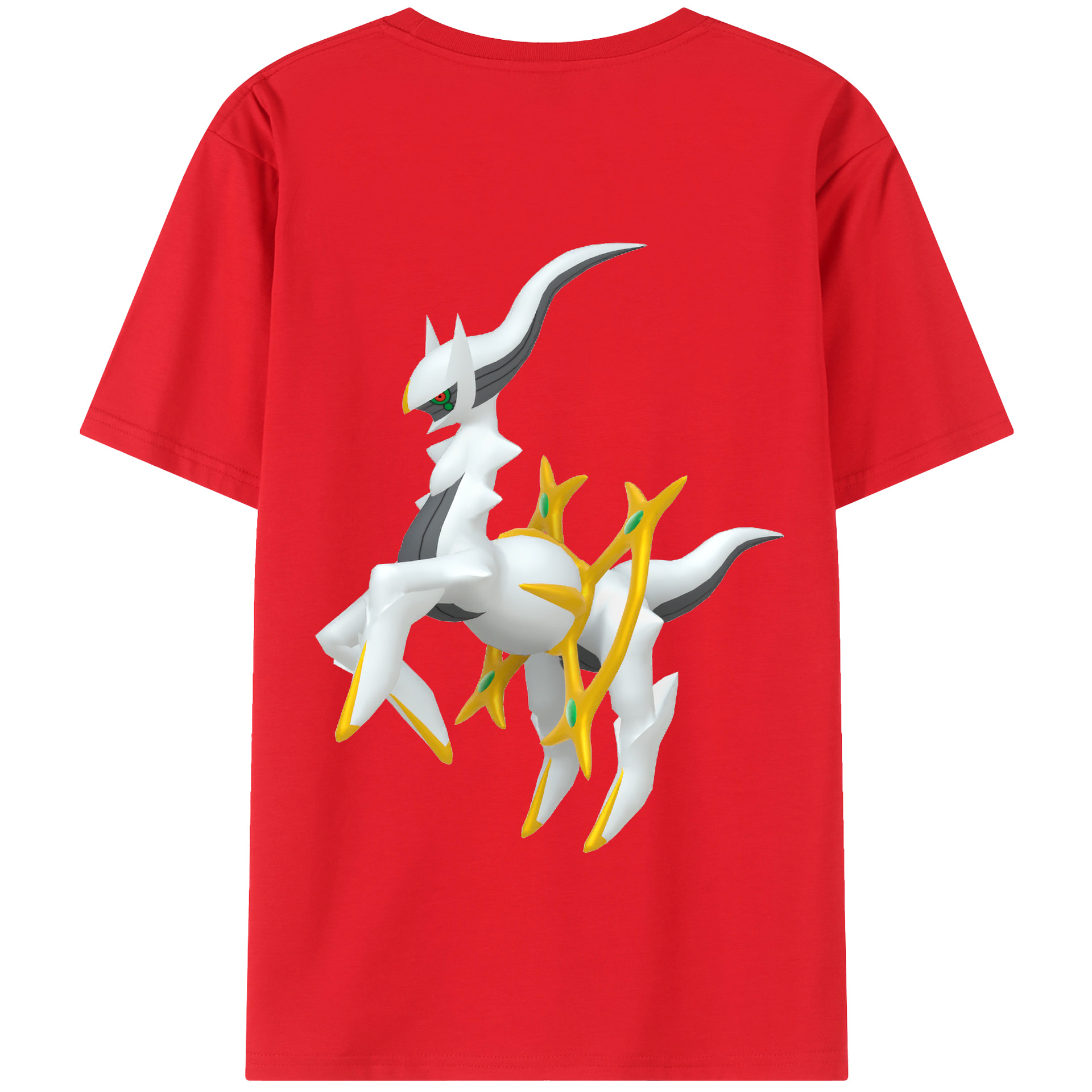 （画像用） ポケットモンスター Pokémon 綿100％半袖Tシャツ（背面プリント）