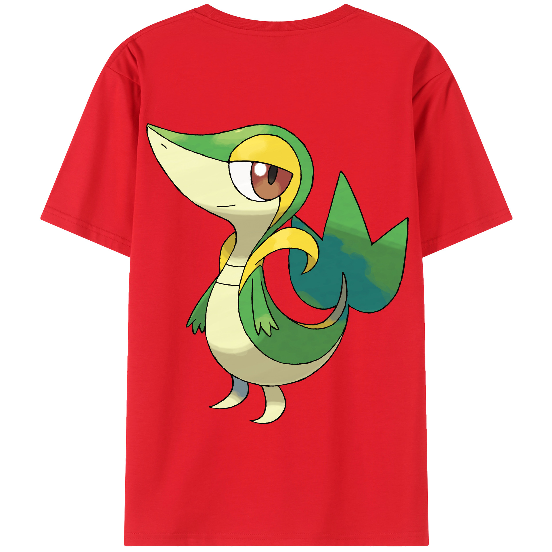 （画像用） ポケットモンスター Pokémon 綿100％半袖Tシャツ（背面プリント）
