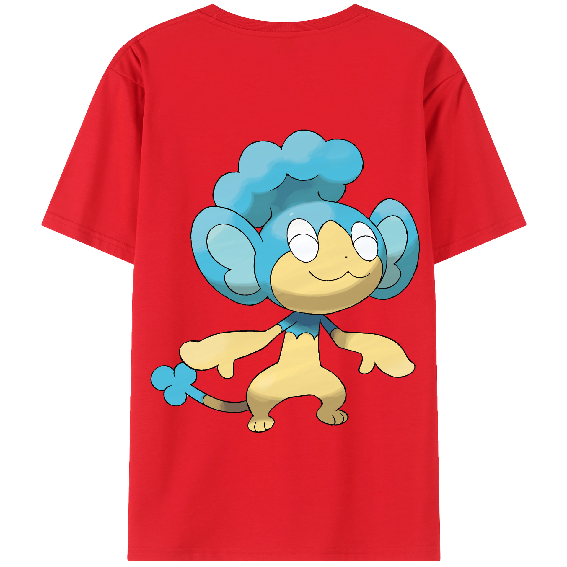 （画像用） ポケットモンスター Pokémon 綿100％半袖Tシャツ（背面プリント）