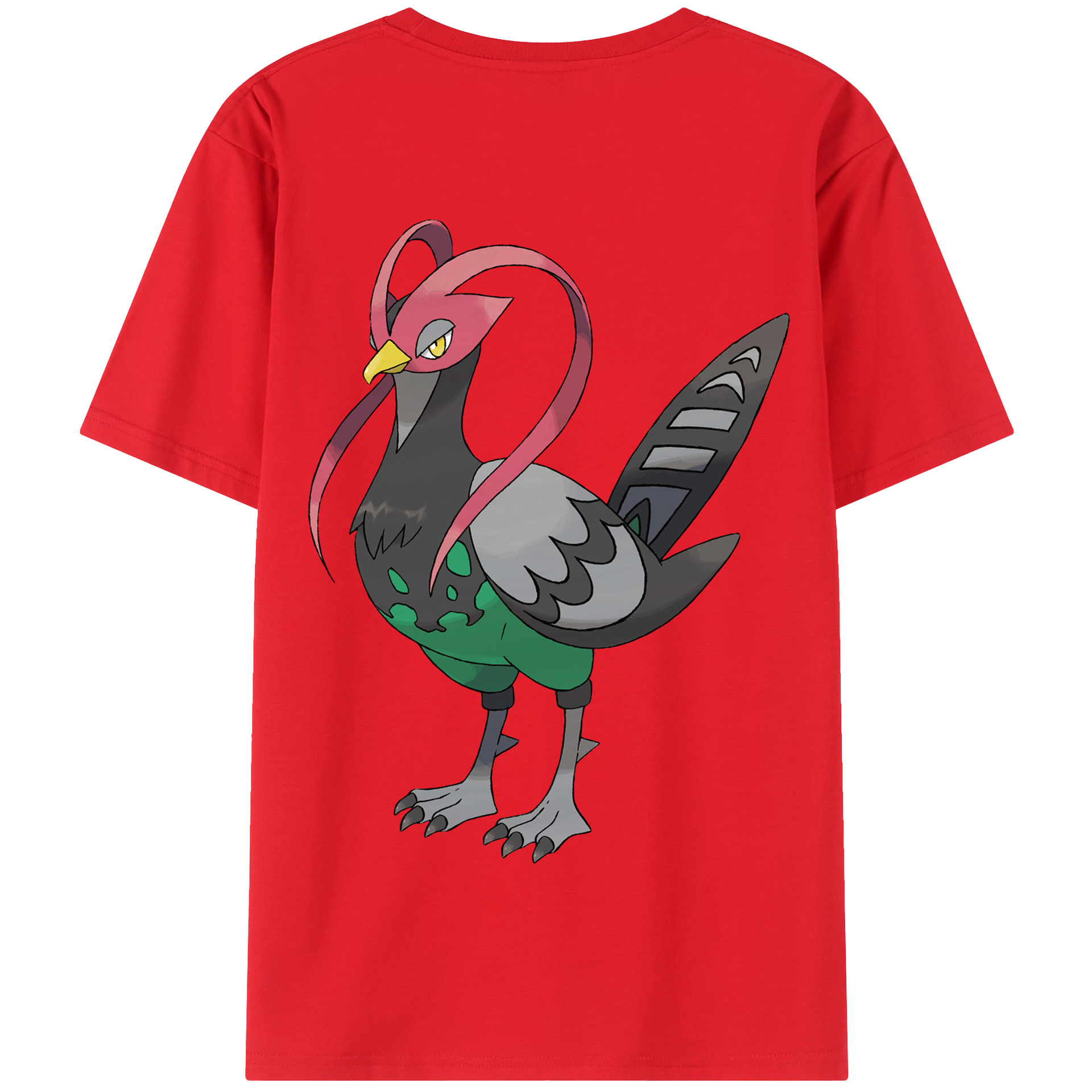 （画像用） ポケットモンスター Pokémon 綿100％半袖Tシャツ（背面プリント）