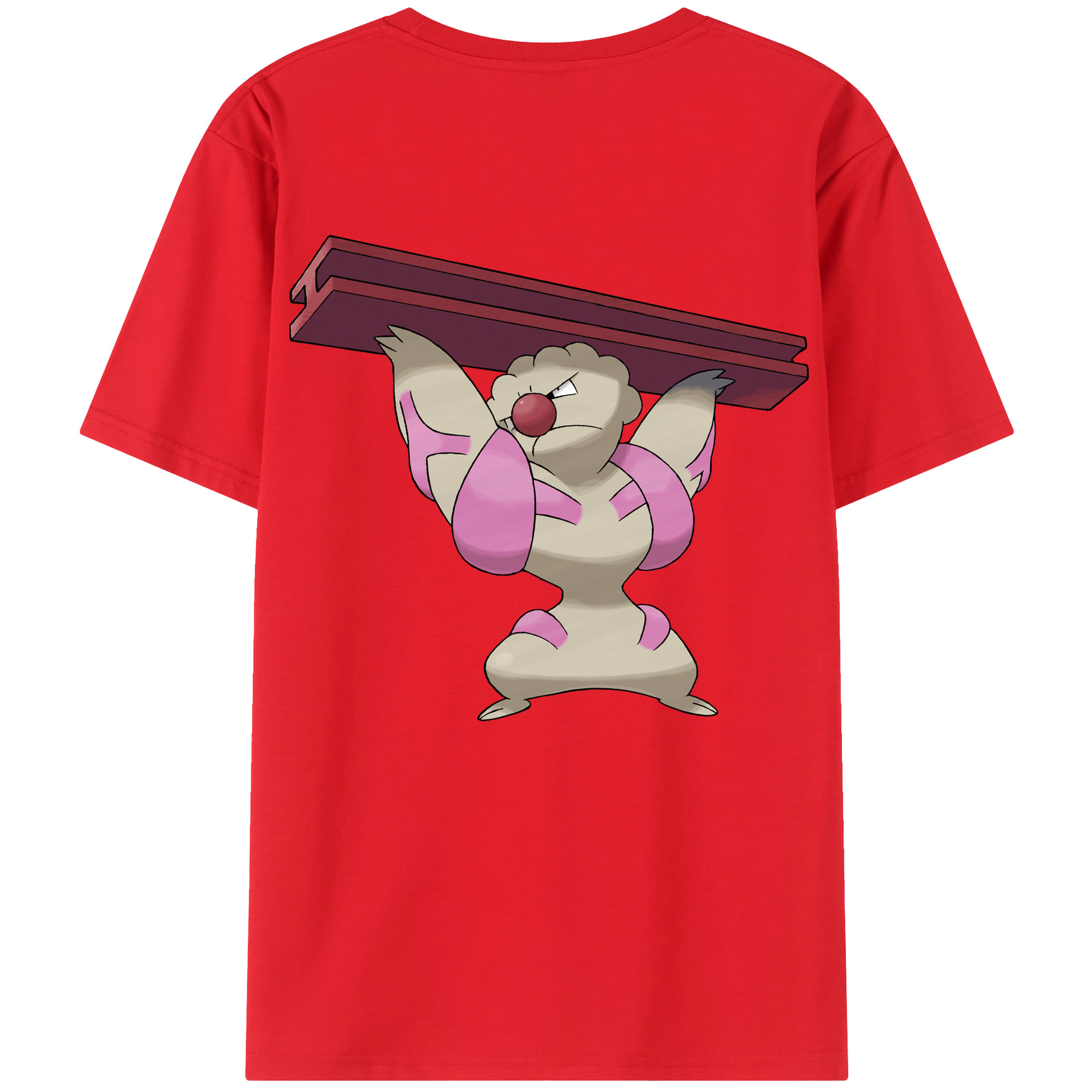 （画像用） ポケットモンスター Pokémon 綿100％半袖Tシャツ（背面プリント）