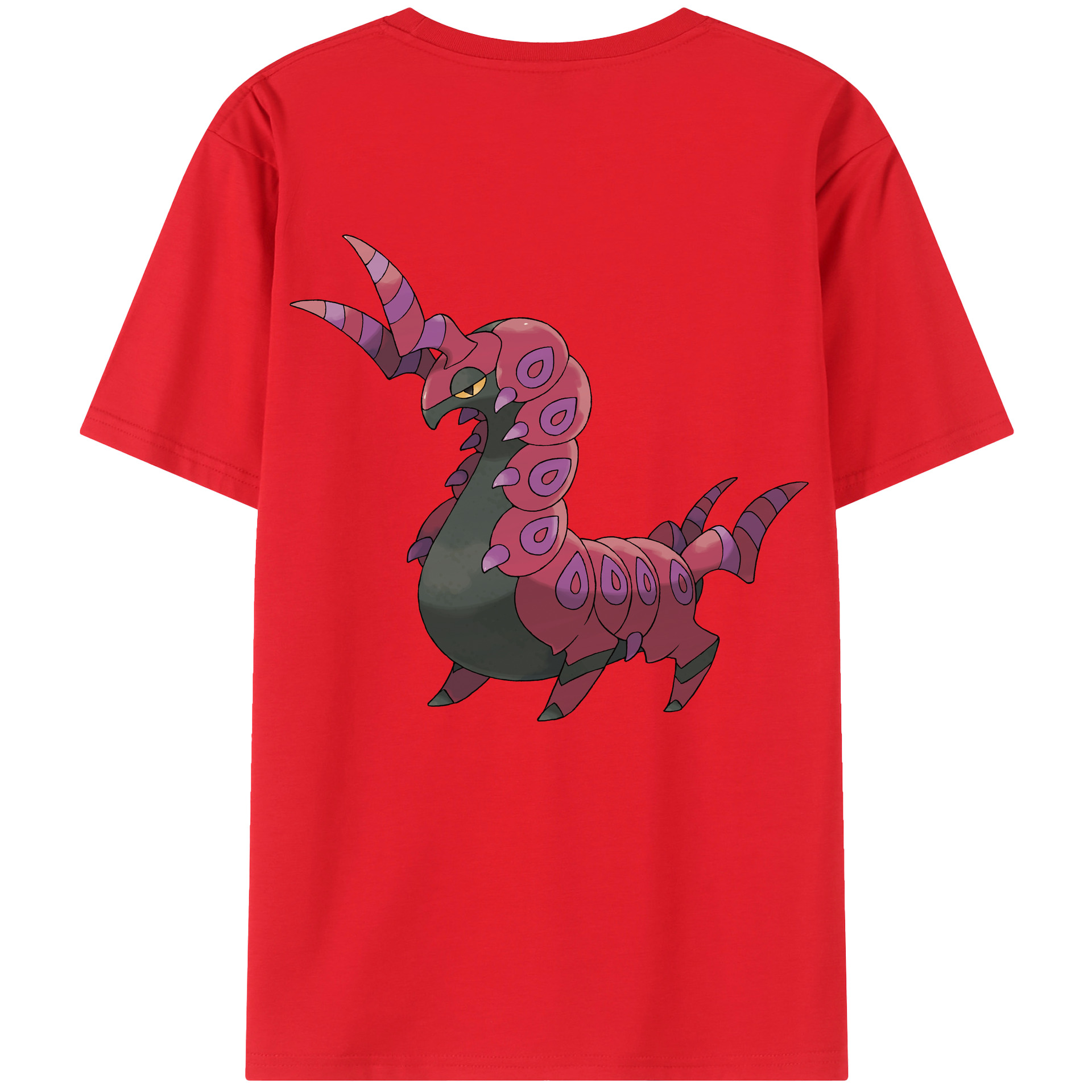 （画像用） ポケットモンスター Pokémon 綿100％半袖Tシャツ（背面プリント）
