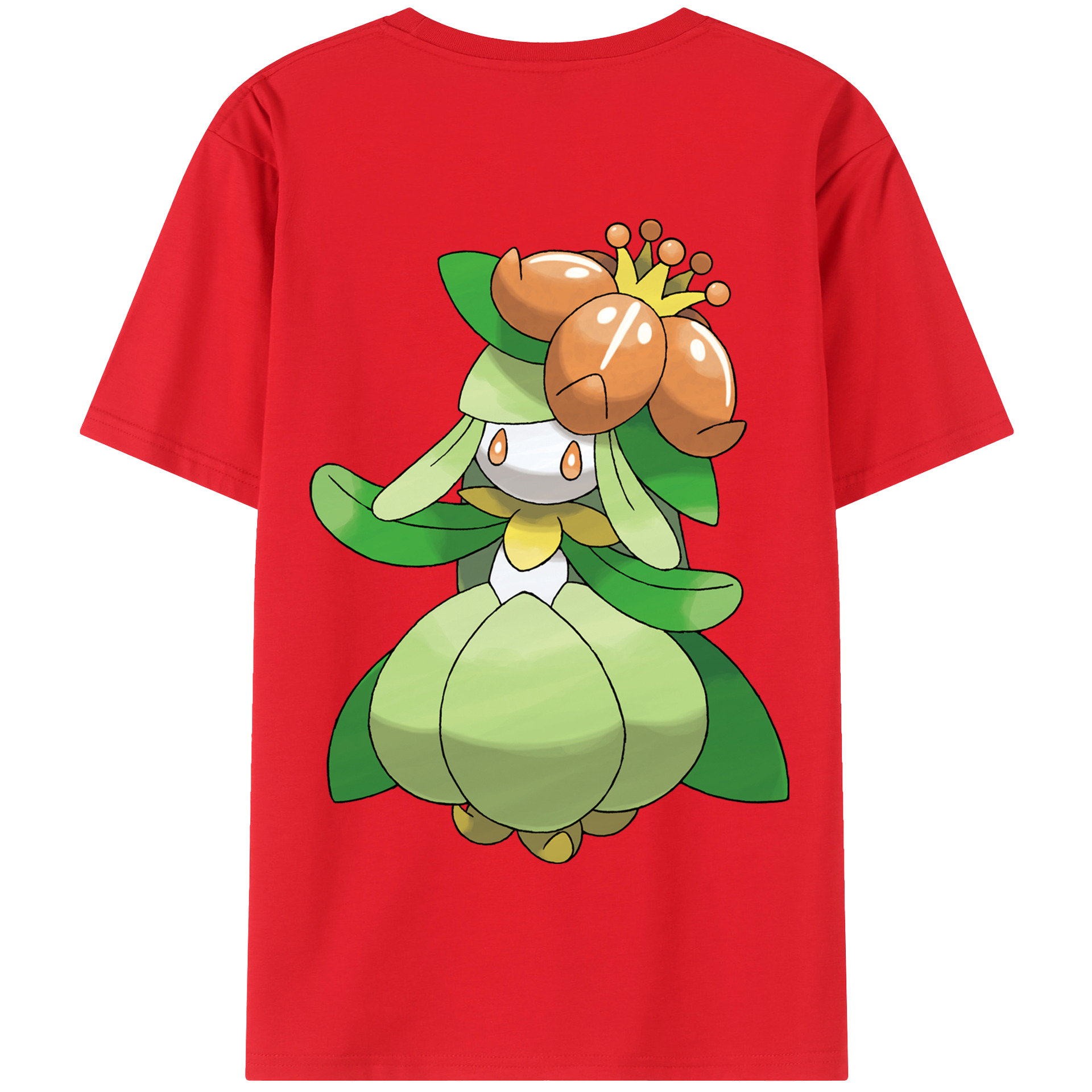 （画像用） ポケットモンスター Pokémon 綿100％半袖Tシャツ（背面プリント）