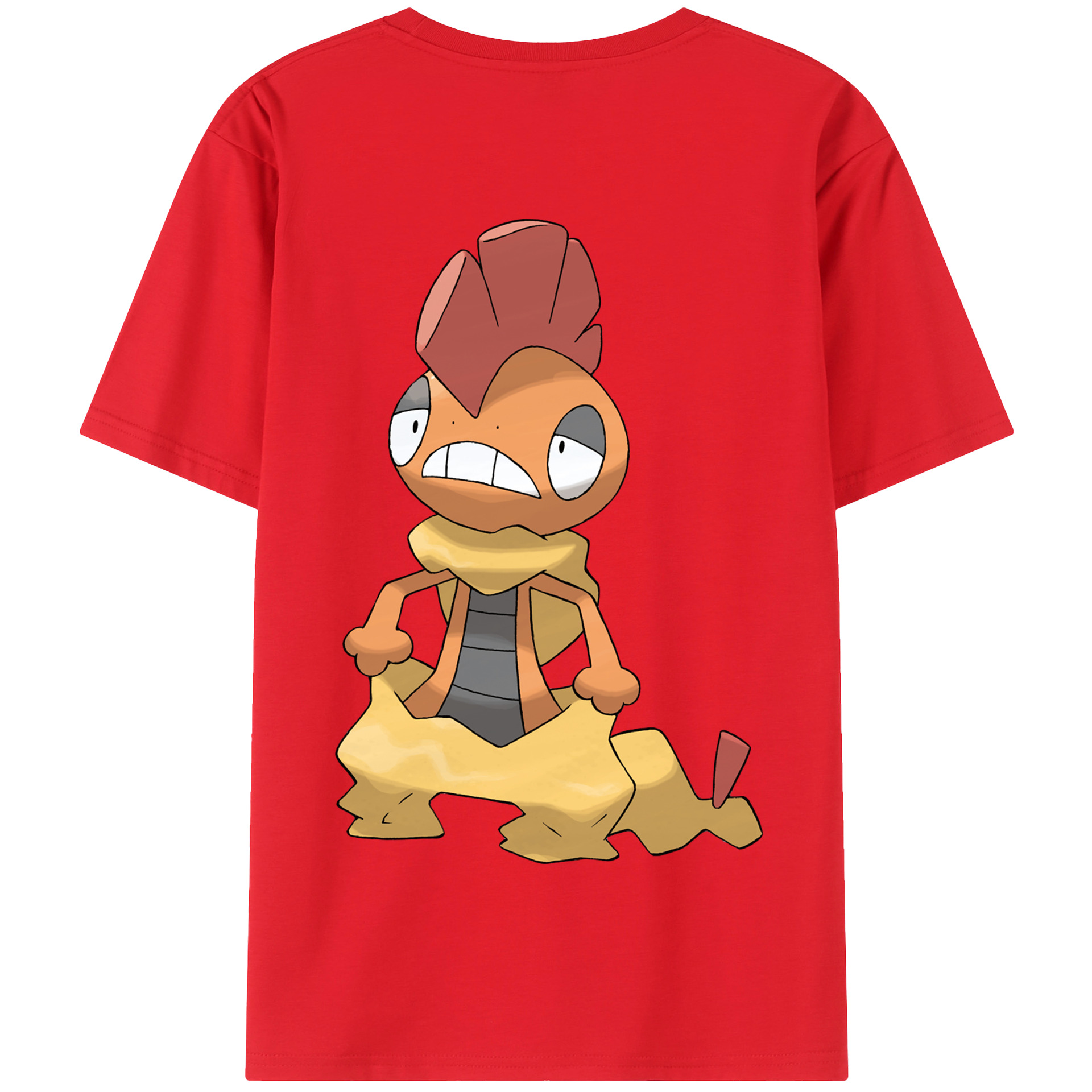 （画像用） ポケットモンスター Pokémon 綿100％半袖Tシャツ（背面プリント）
