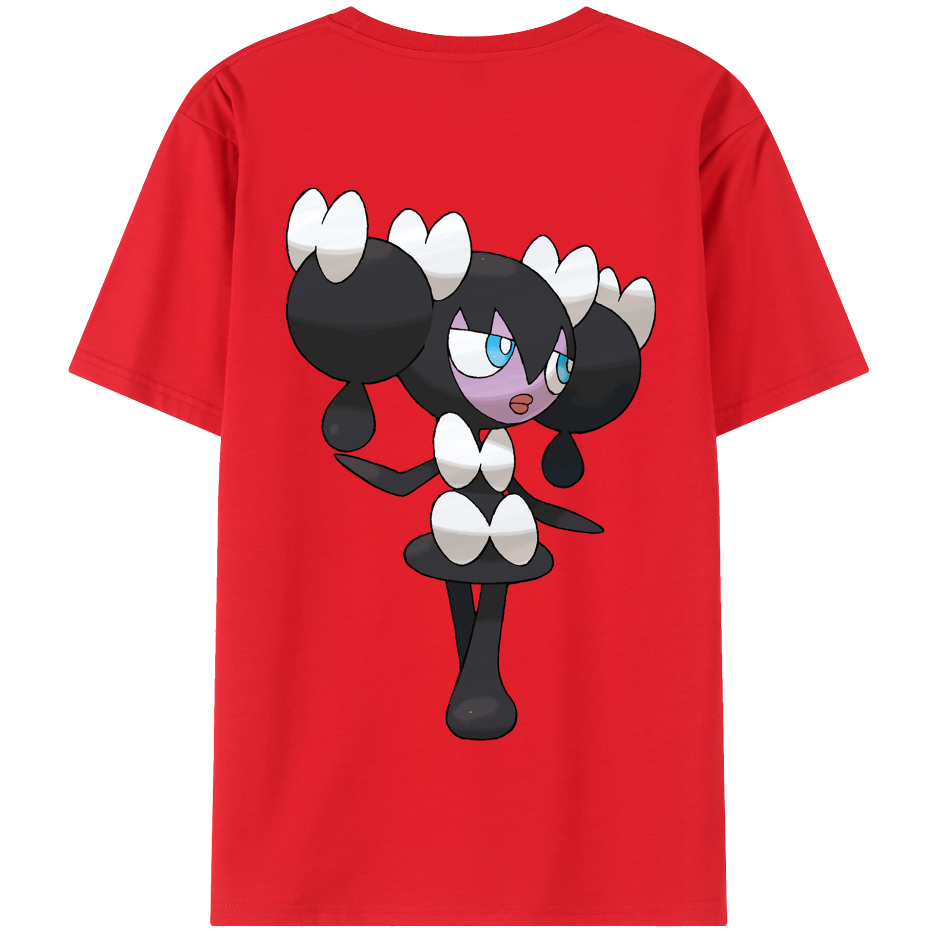 （画像用） ポケットモンスター Pokémon 綿100％半袖Tシャツ（背面プリント）