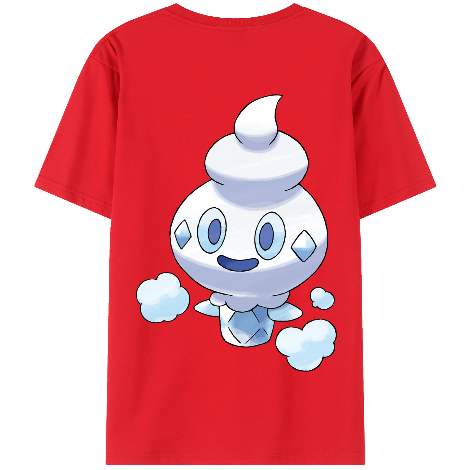 （画像用） ポケットモンスター Pokémon 綿100％半袖Tシャツ（背面プリント）