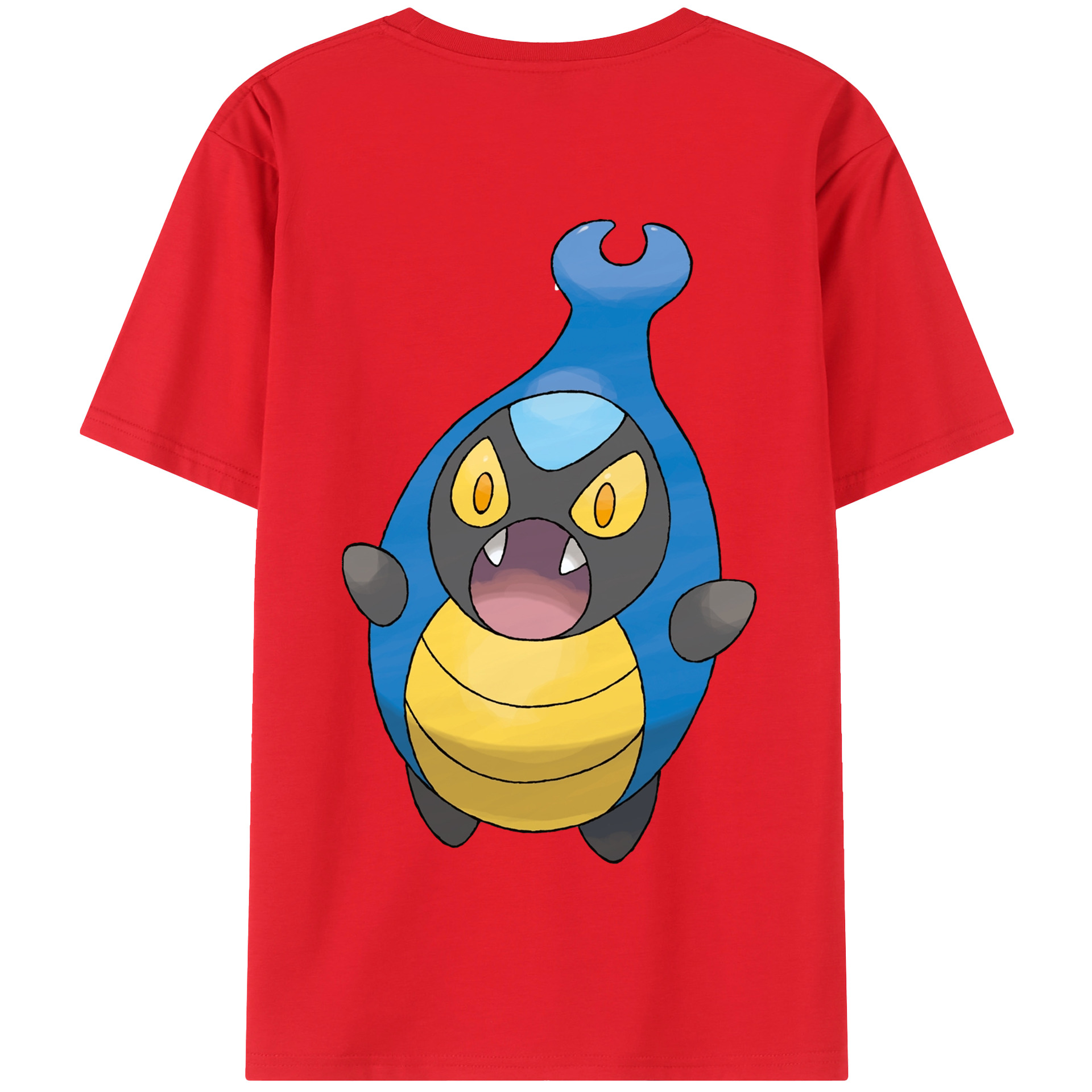 （画像用） ポケットモンスター Pokémon 綿100％半袖Tシャツ（背面プリント）