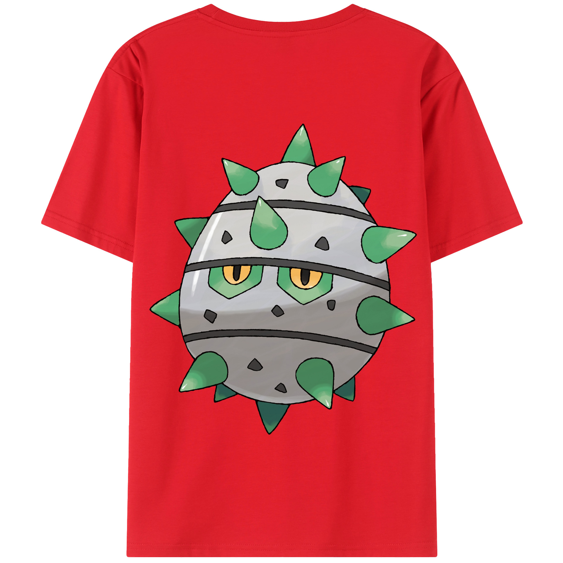 （画像用） ポケットモンスター Pokémon 綿100％半袖Tシャツ（背面プリント）