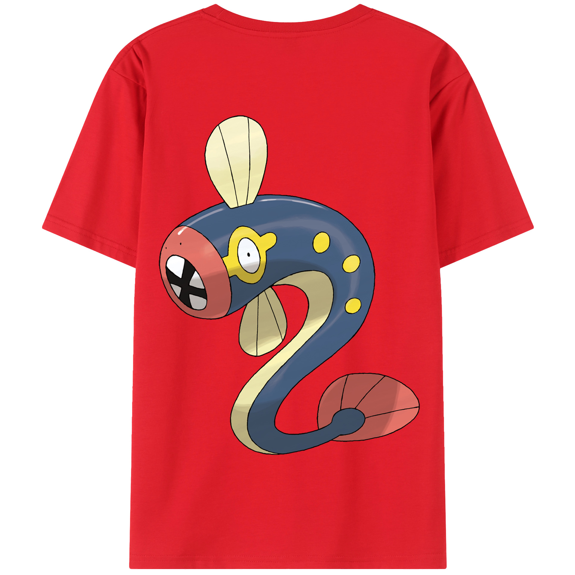 （画像用） ポケットモンスター Pokémon 綿100％半袖Tシャツ（背面プリント）