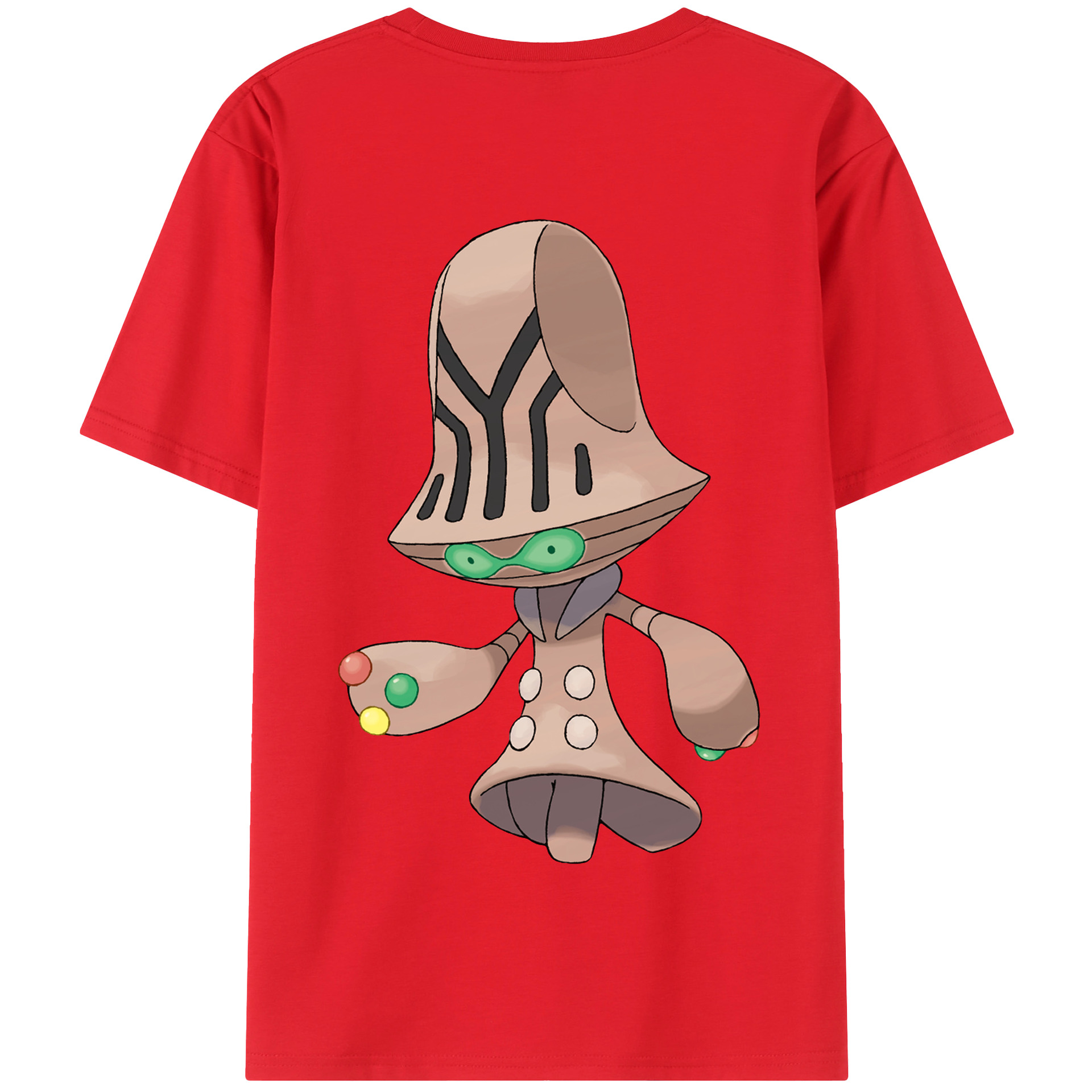 （画像用） ポケットモンスター Pokémon 綿100％半袖Tシャツ（背面プリント）