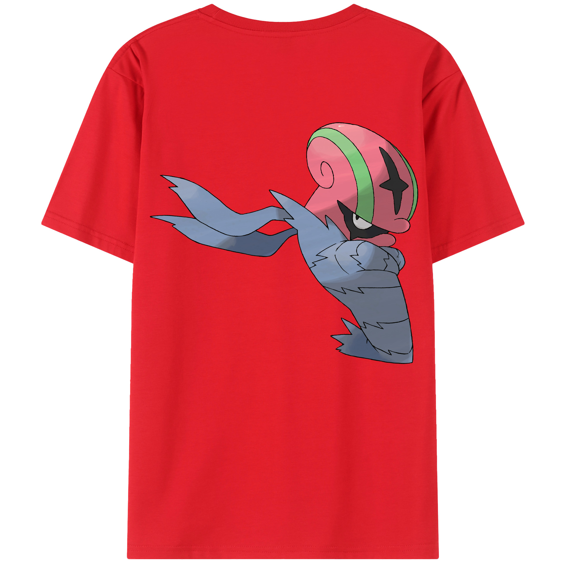 （画像用） ポケットモンスター Pokémon 綿100％半袖Tシャツ（背面プリント）
