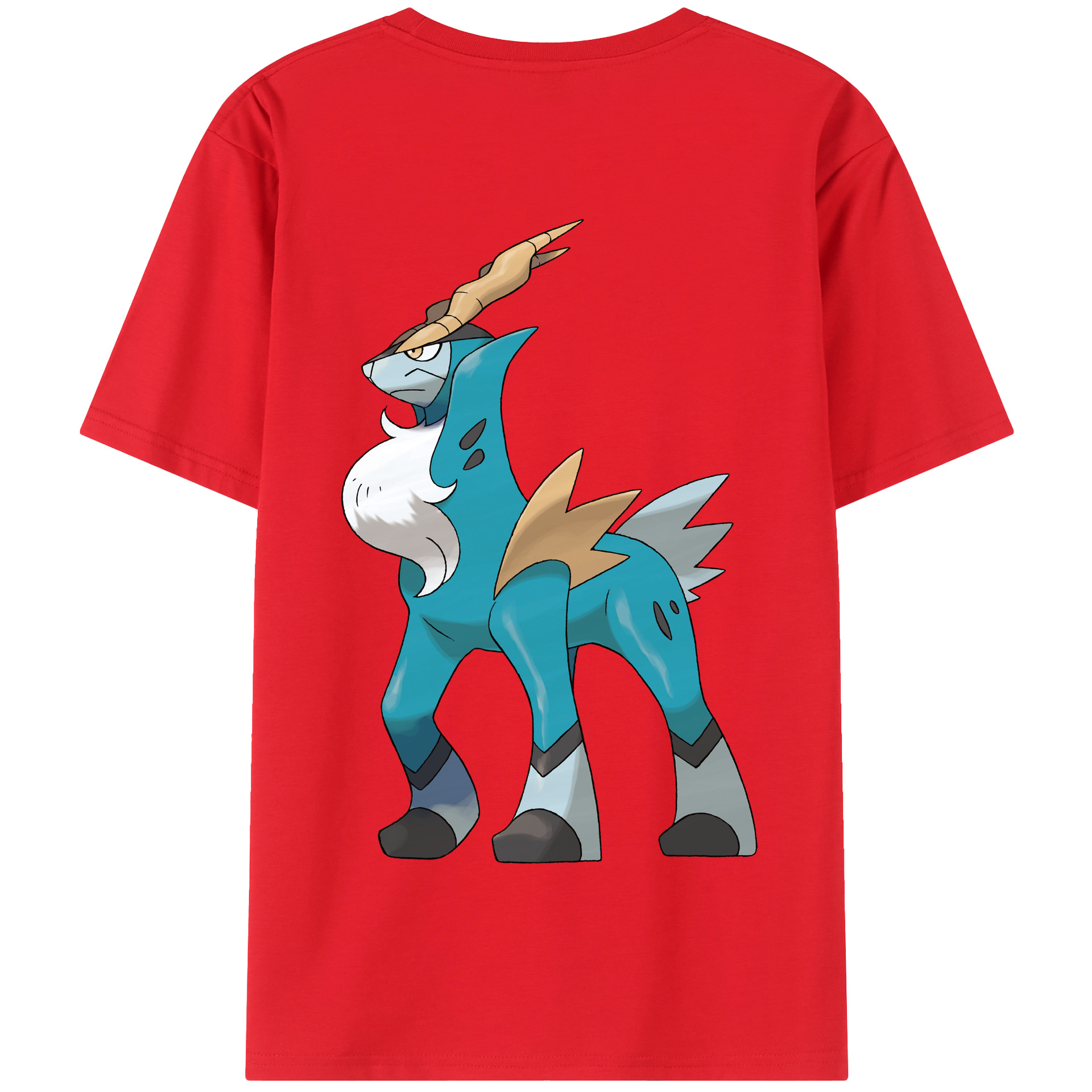 （画像用） ポケットモンスター Pokémon 綿100％半袖Tシャツ（背面プリント）
