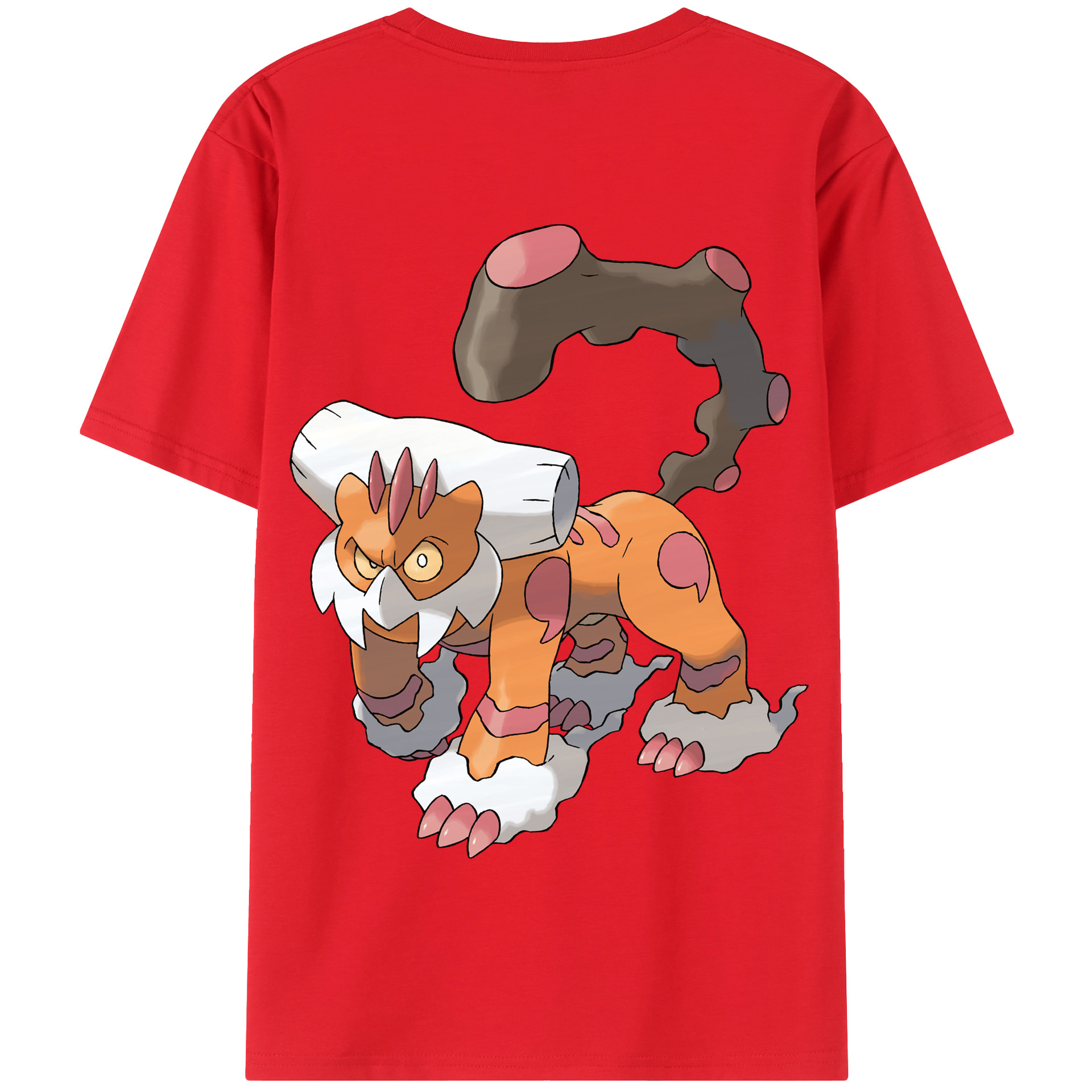 （画像用） ポケットモンスター Pokémon 綿100％半袖Tシャツ（背面プリント）