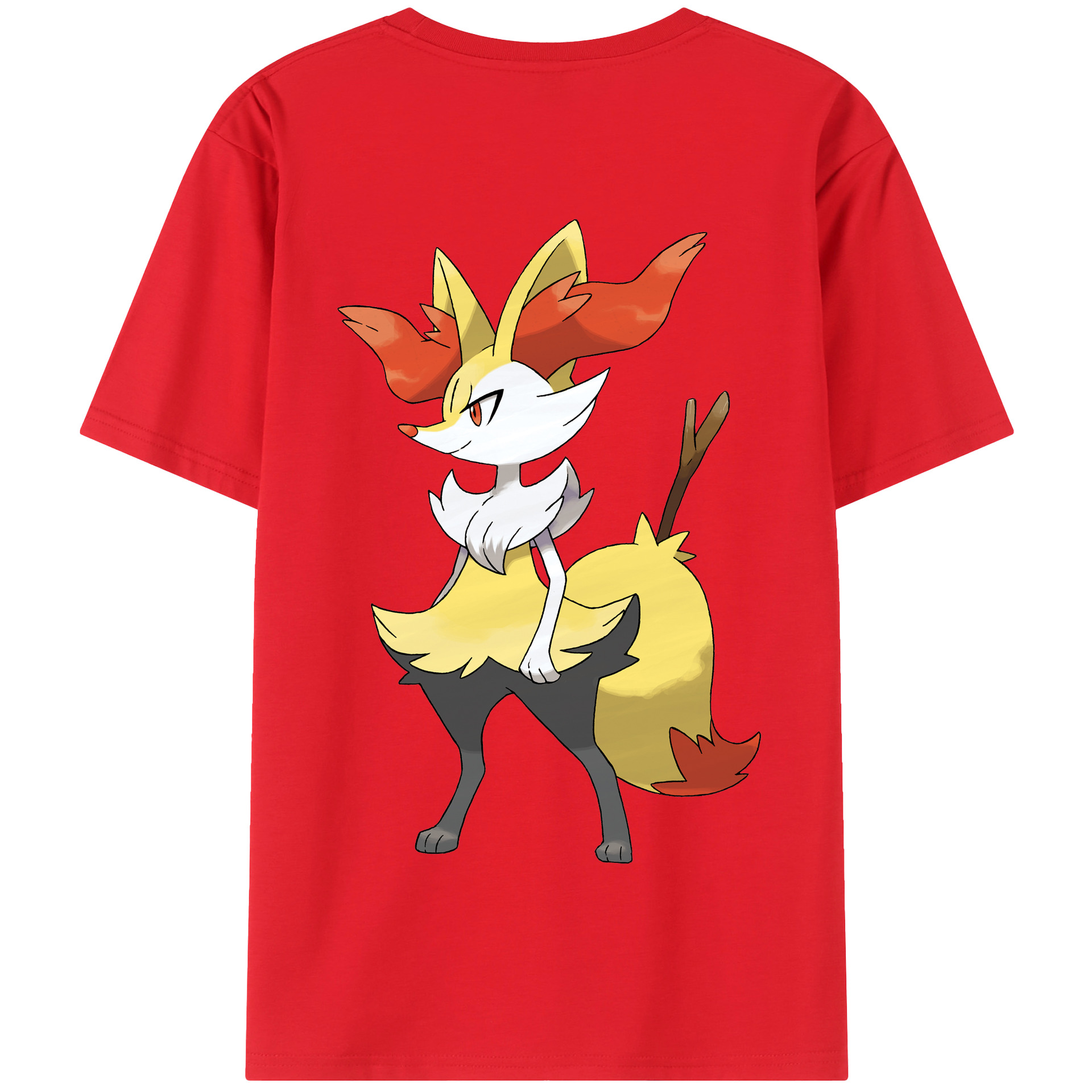 （画像用） ポケットモンスター Pokémon 綿100％半袖Tシャツ（背面プリント）