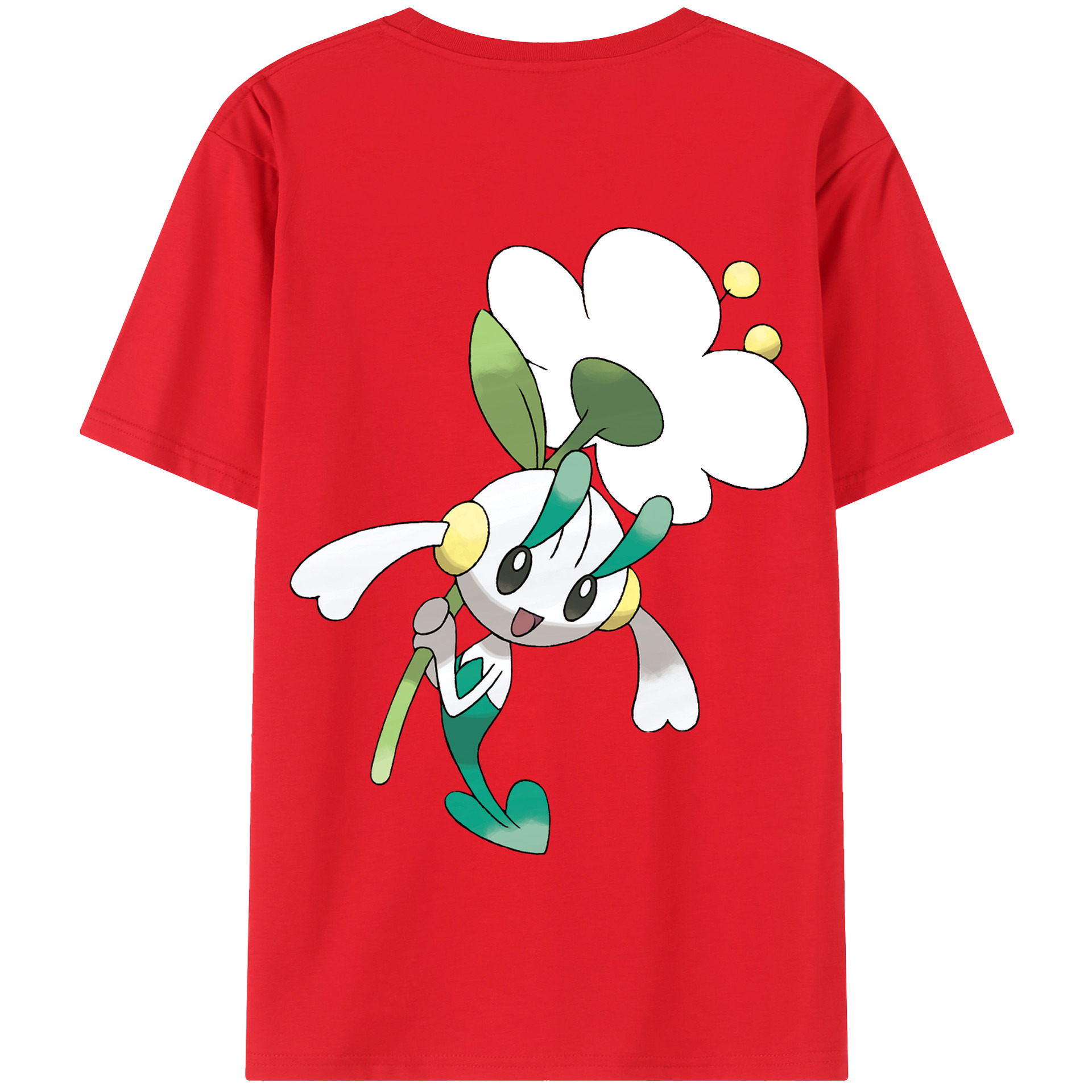 （画像用） ポケットモンスター Pokémon 綿100％半袖Tシャツ（背面プリント）