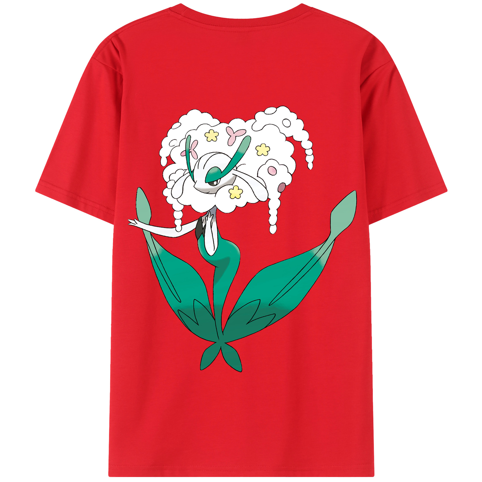 （画像用） ポケットモンスター Pokémon 綿100％半袖Tシャツ（背面プリント）