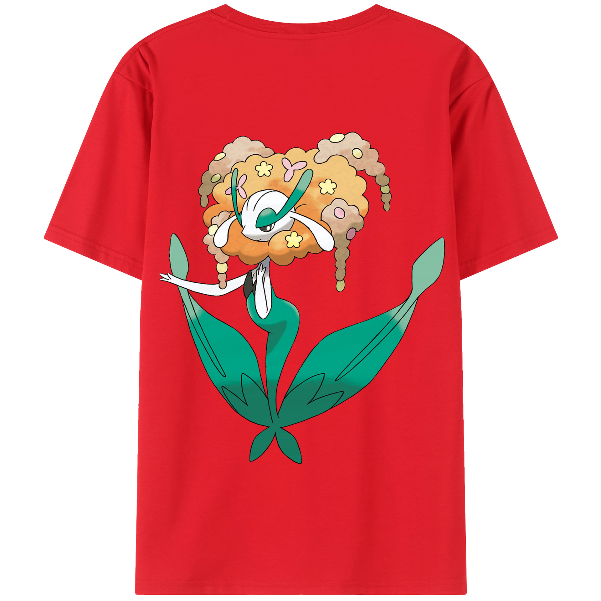 （画像用） ポケットモンスター Pokémon 綿100％半袖Tシャツ（背面プリント）