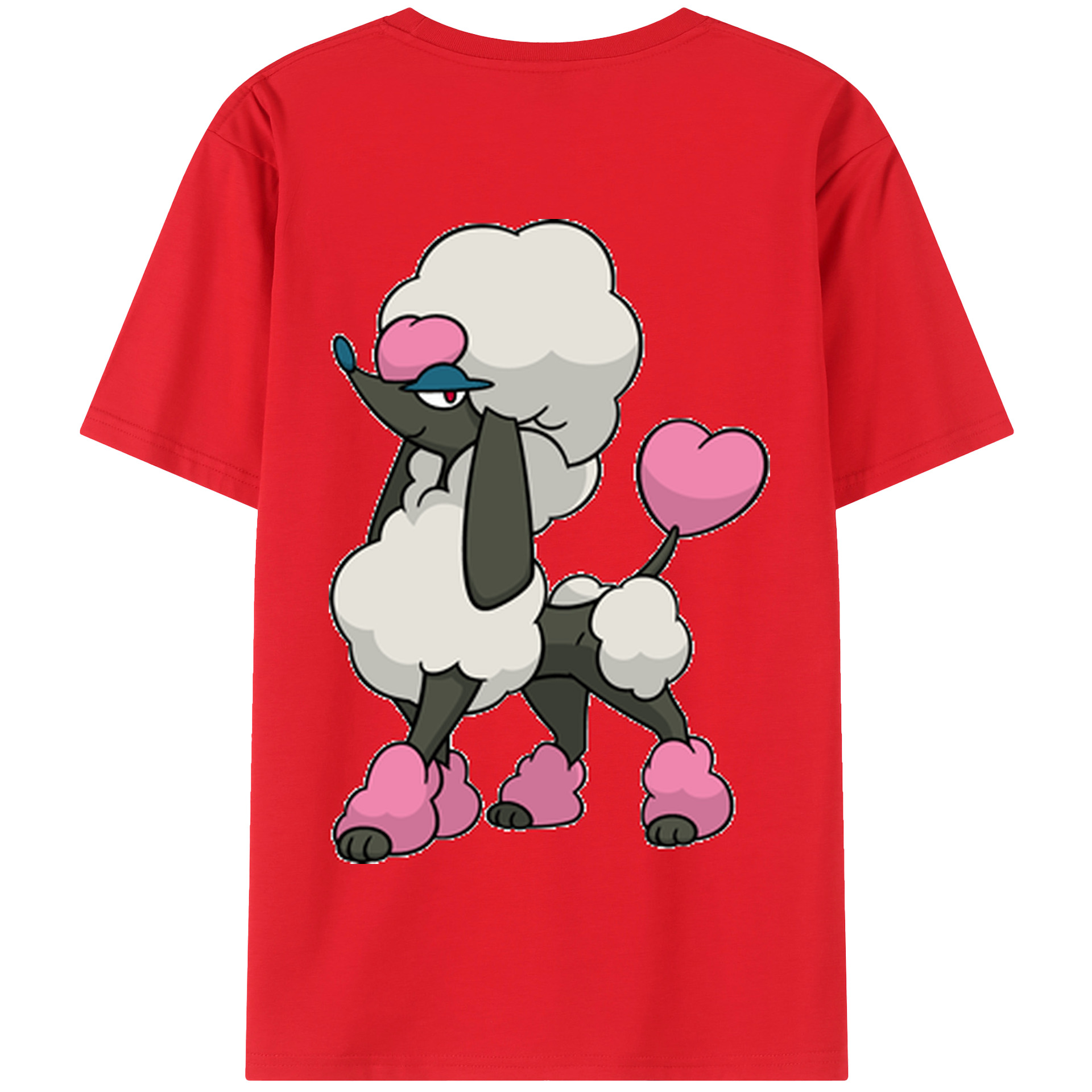 （画像用） ポケットモンスター Pokémon 綿100％半袖Tシャツ（背面プリント）