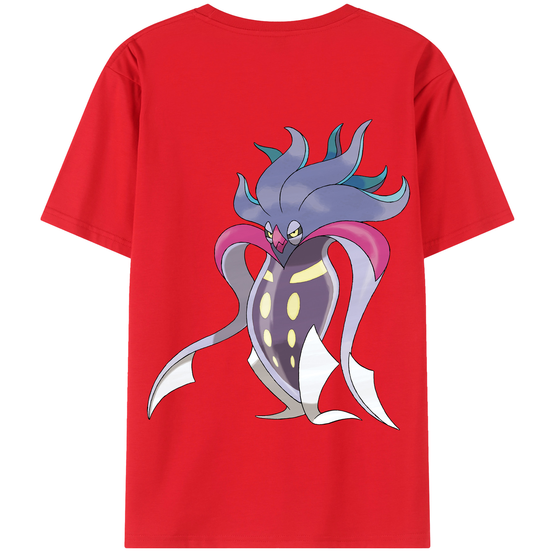 （画像用） ポケットモンスター Pokémon 綿100％半袖Tシャツ（背面プリント）