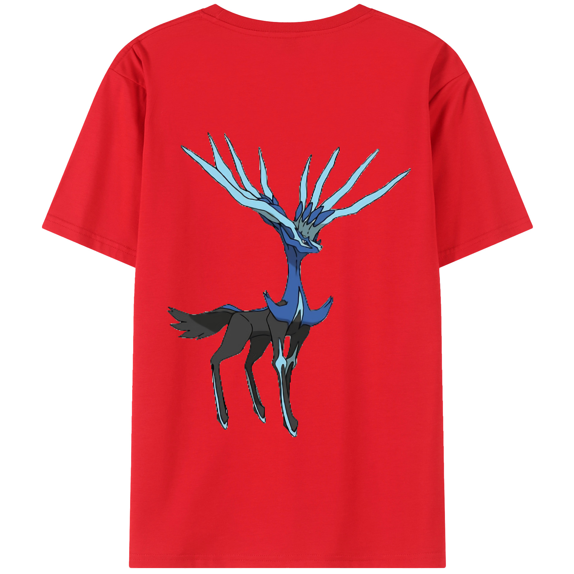 （画像用） ポケットモンスター Pokémon 綿100％半袖Tシャツ（背面プリント）