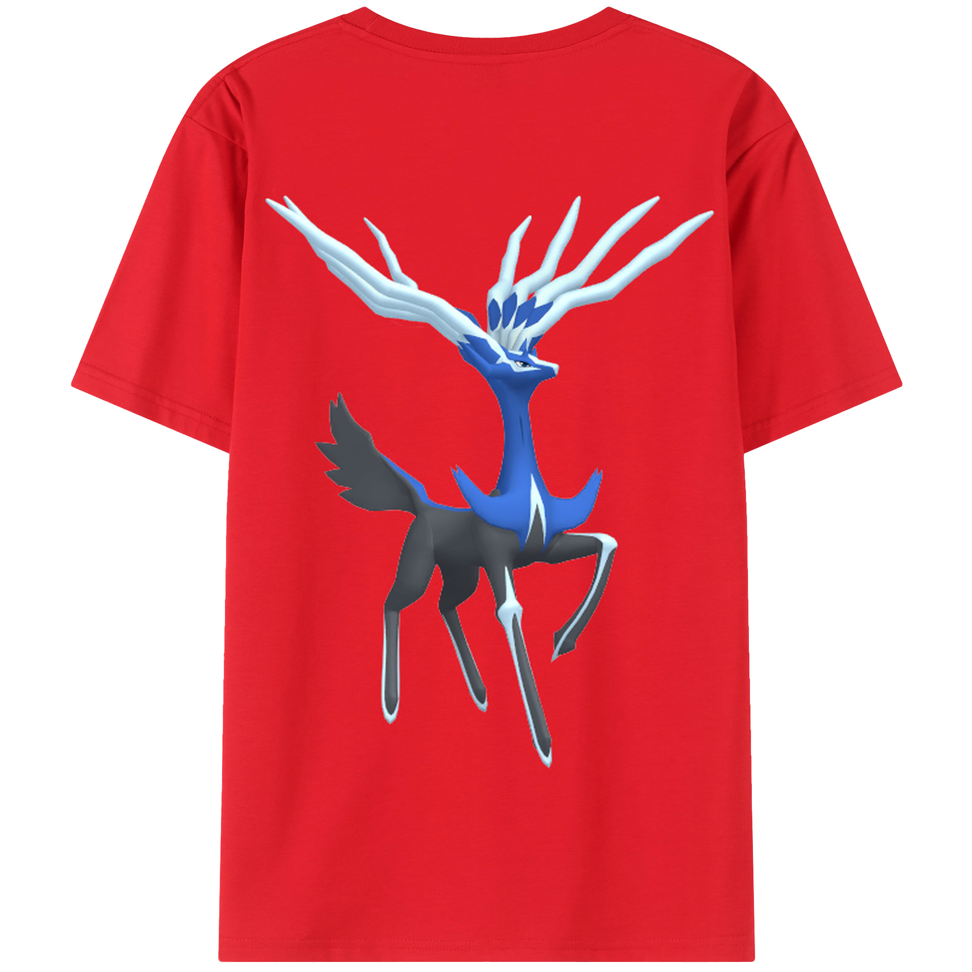 （画像用） ポケットモンスター Pokémon 綿100％半袖Tシャツ（背面プリント）