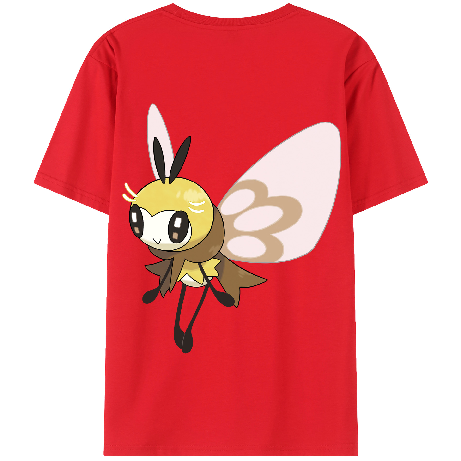 （画像用） ポケットモンスター Pokémon 綿100％半袖Tシャツ（背面プリント）