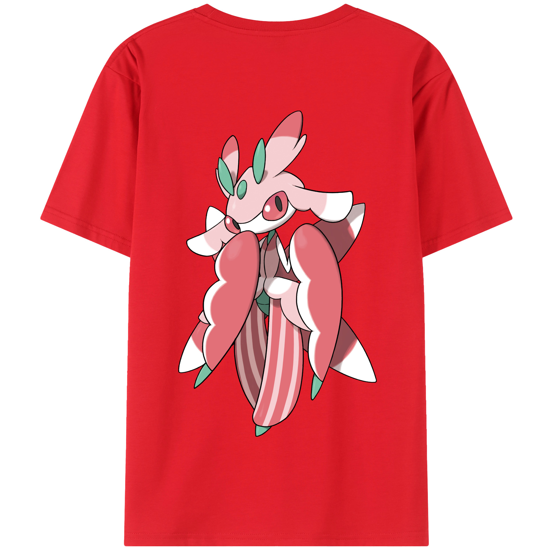 （画像用） ポケットモンスター Pokémon 綿100％半袖Tシャツ（背面プリント）