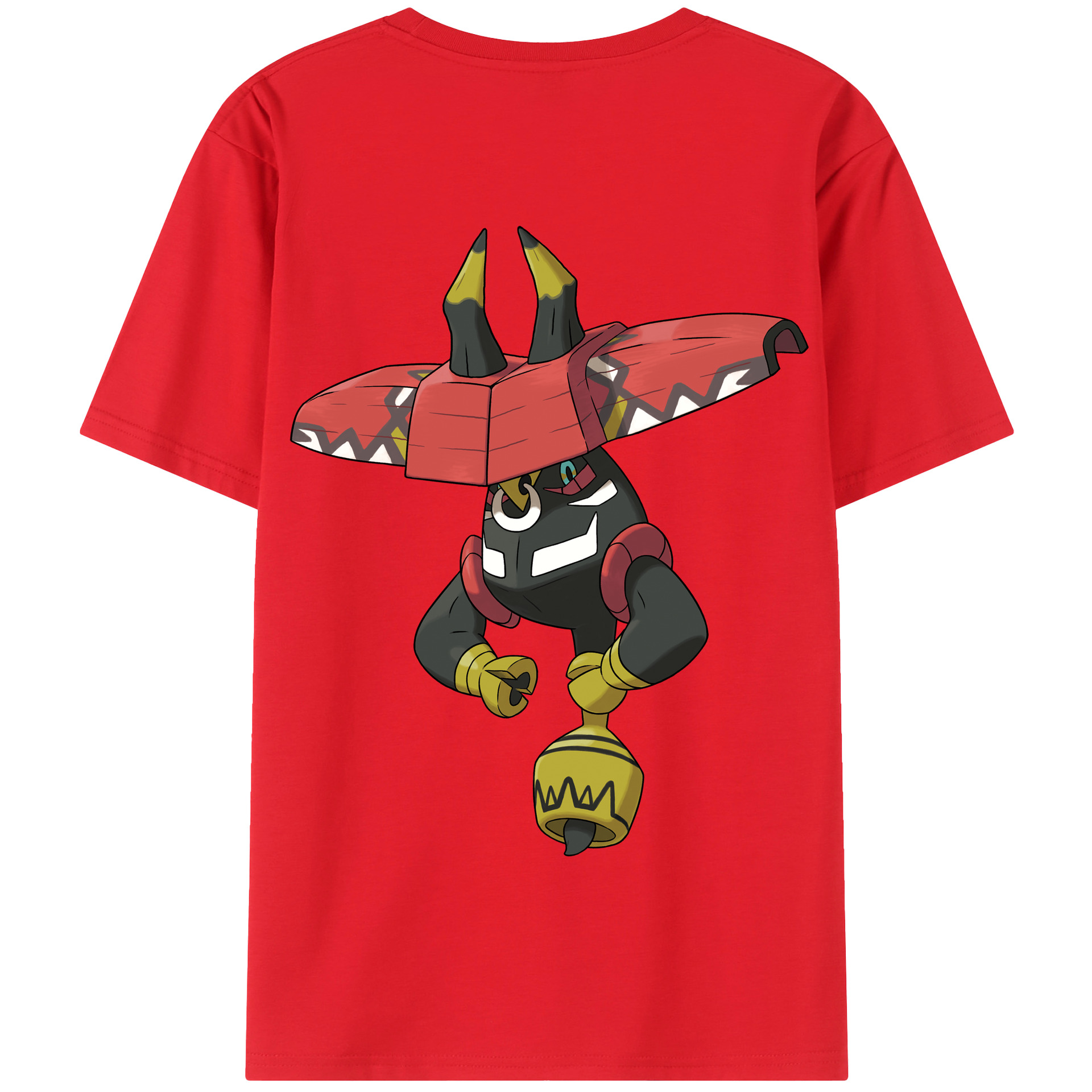 （画像用） ポケットモンスター Pokémon 綿100％半袖Tシャツ（背面プリント）