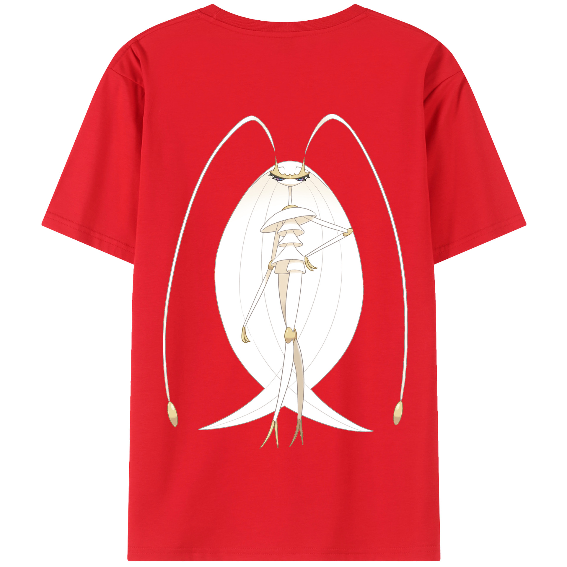 （画像用） ポケットモンスター Pokémon 綿100％半袖Tシャツ（背面プリント）