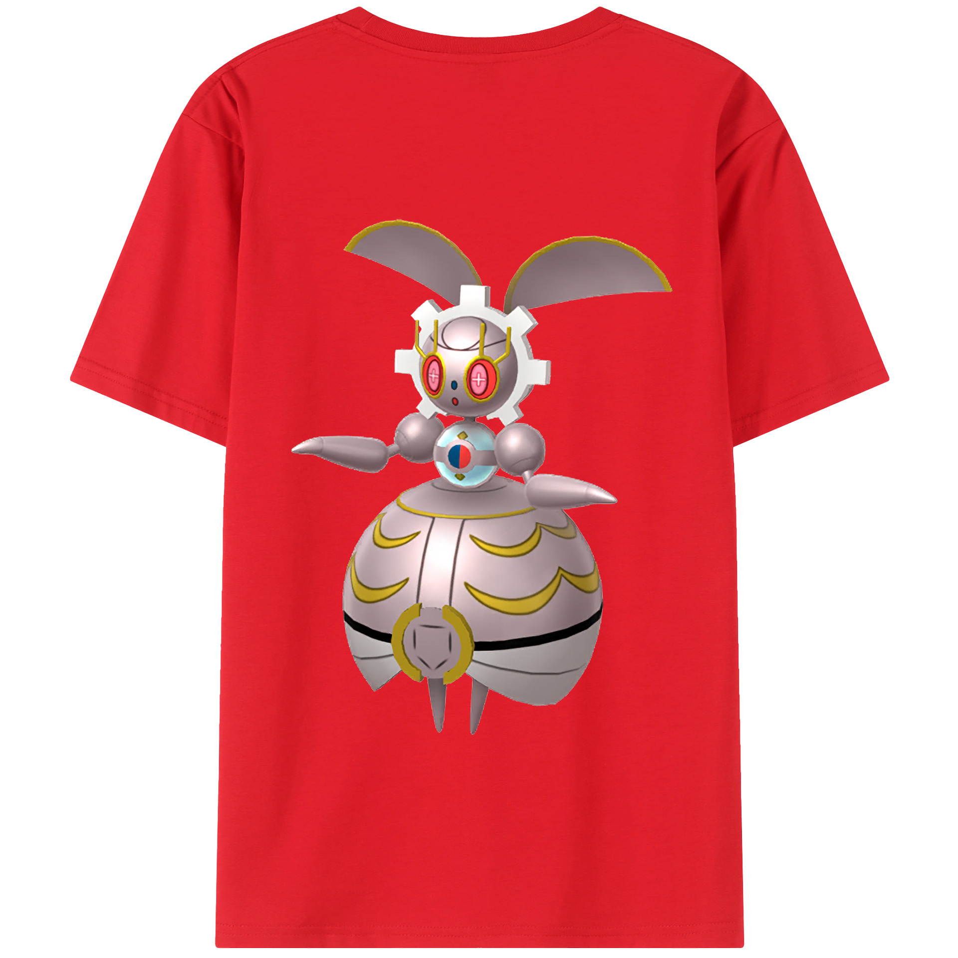 （画像用） ポケットモンスター Pokémon 綿100％半袖Tシャツ（背面プリント）
