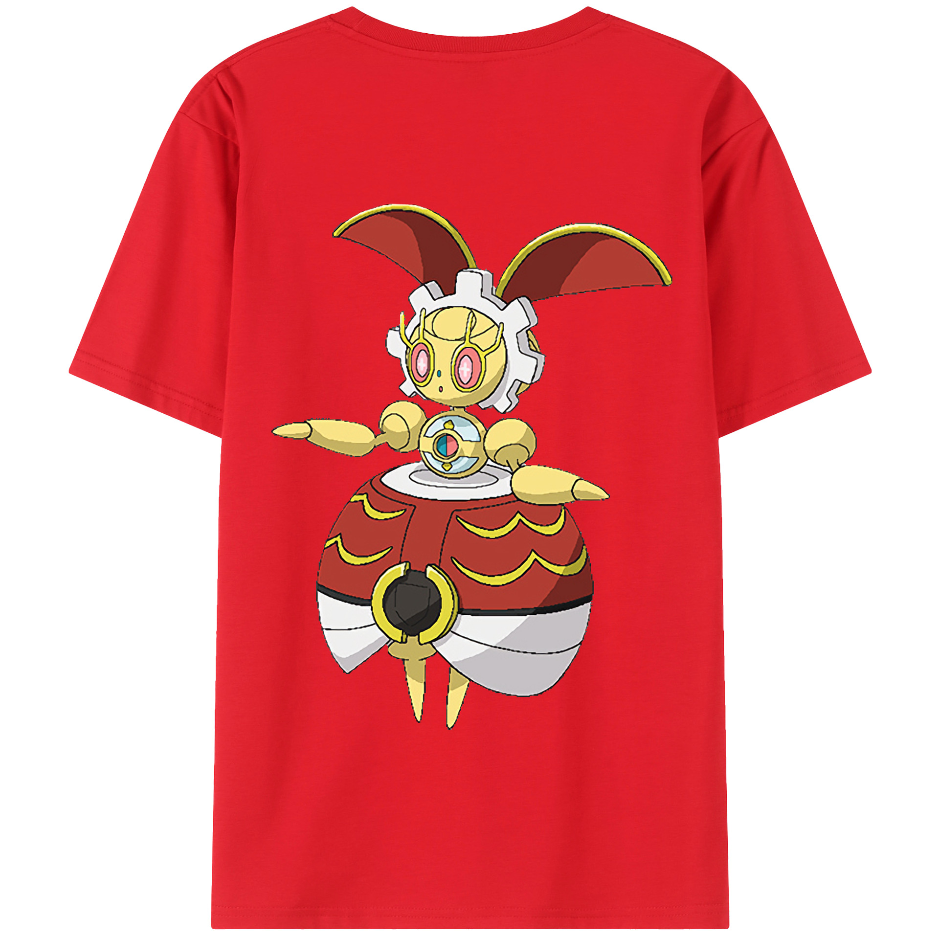 （画像用） ポケットモンスター Pokémon 綿100％半袖Tシャツ（背面プリント）