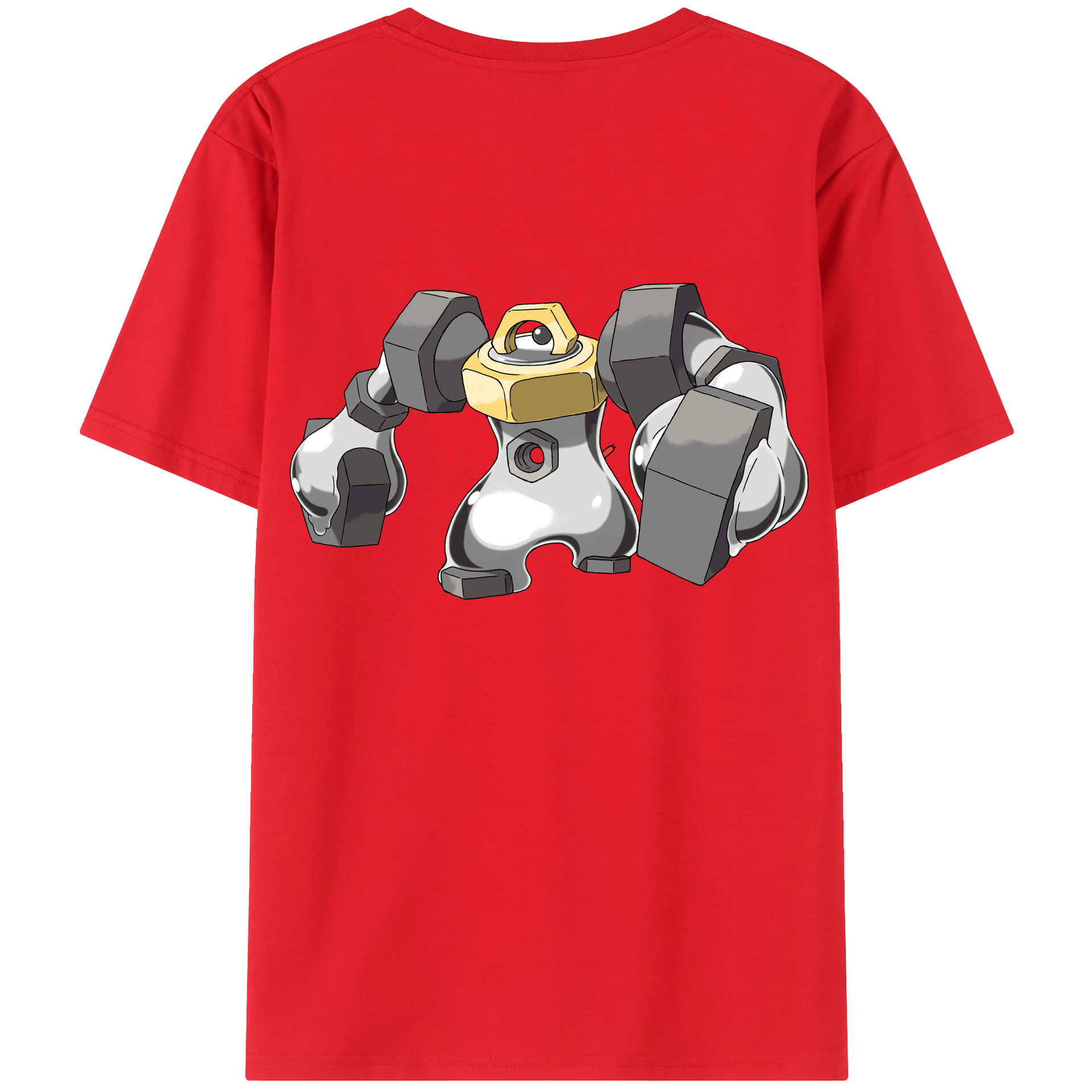 （画像用） ポケットモンスター Pokémon 綿100％半袖Tシャツ（背面プリント）