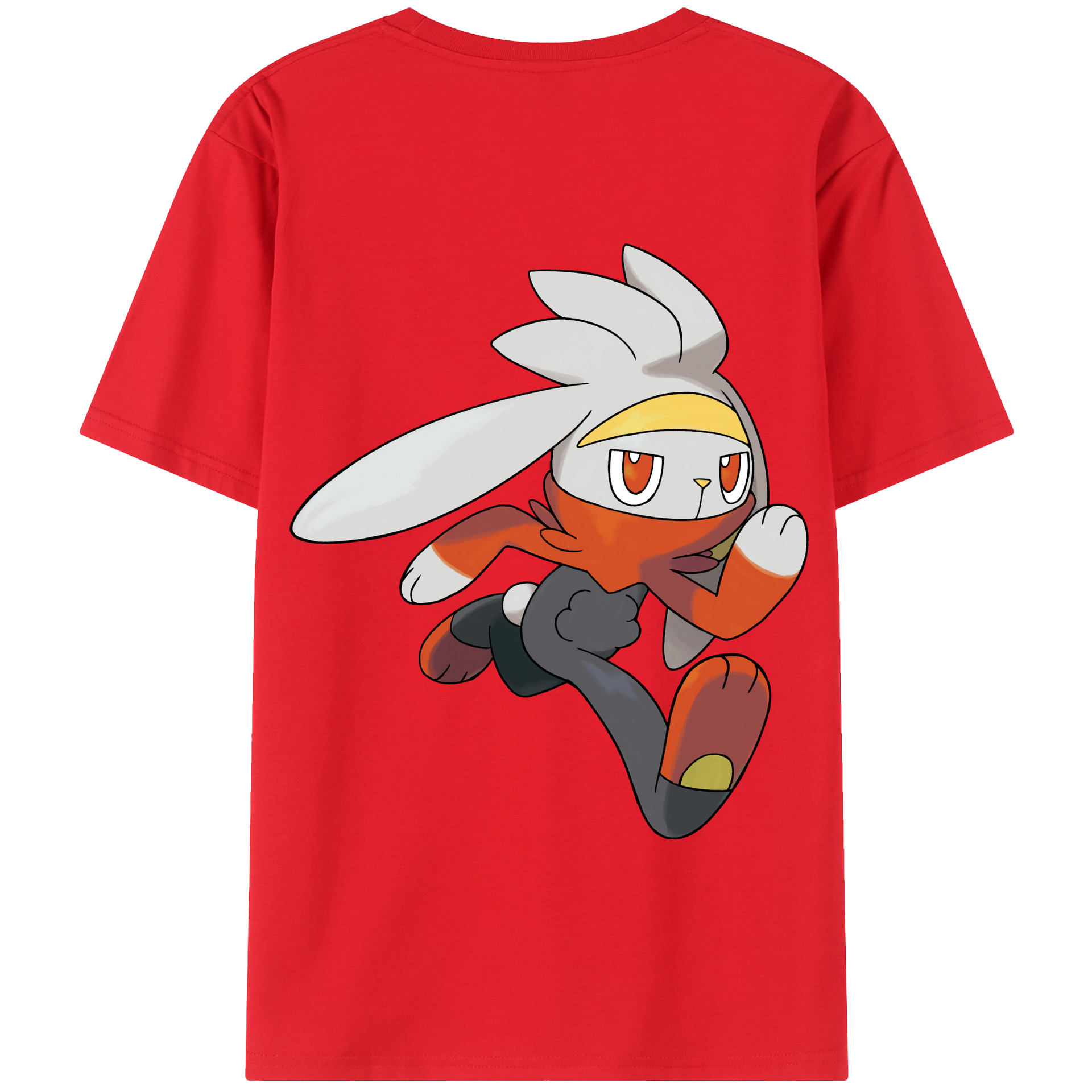 （画像用） ポケットモンスター Pokémon 綿100％半袖Tシャツ（背面プリント）