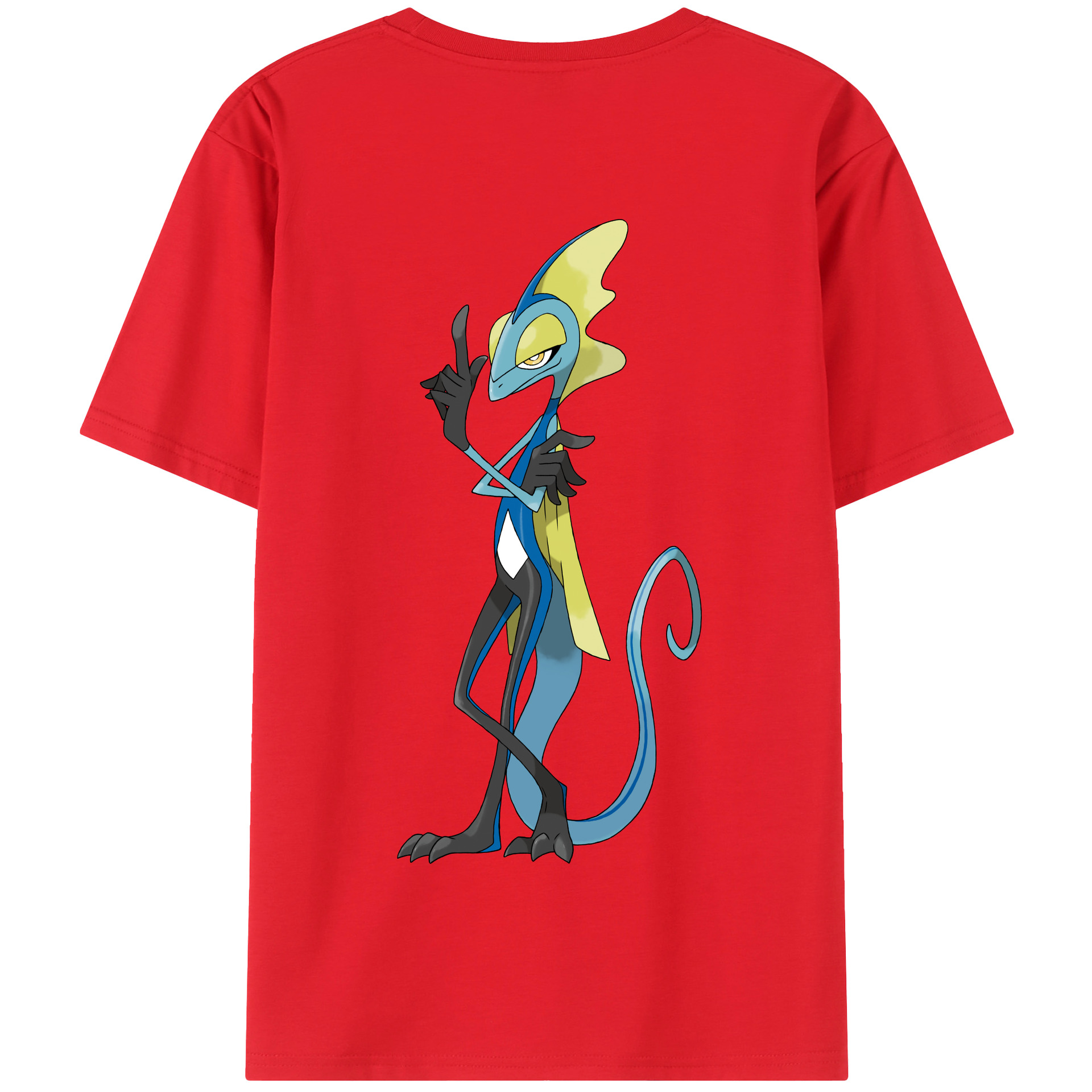（画像用） ポケットモンスター Pokémon 綿100％半袖Tシャツ（背面プリント）