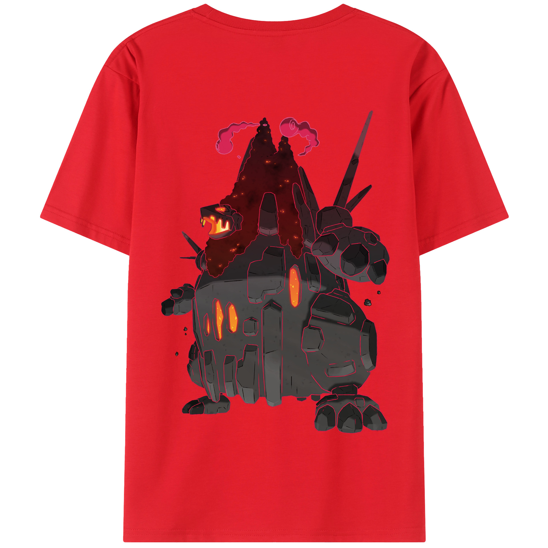 （画像用） ポケットモンスター Pokémon 綿100％半袖Tシャツ（背面プリント）