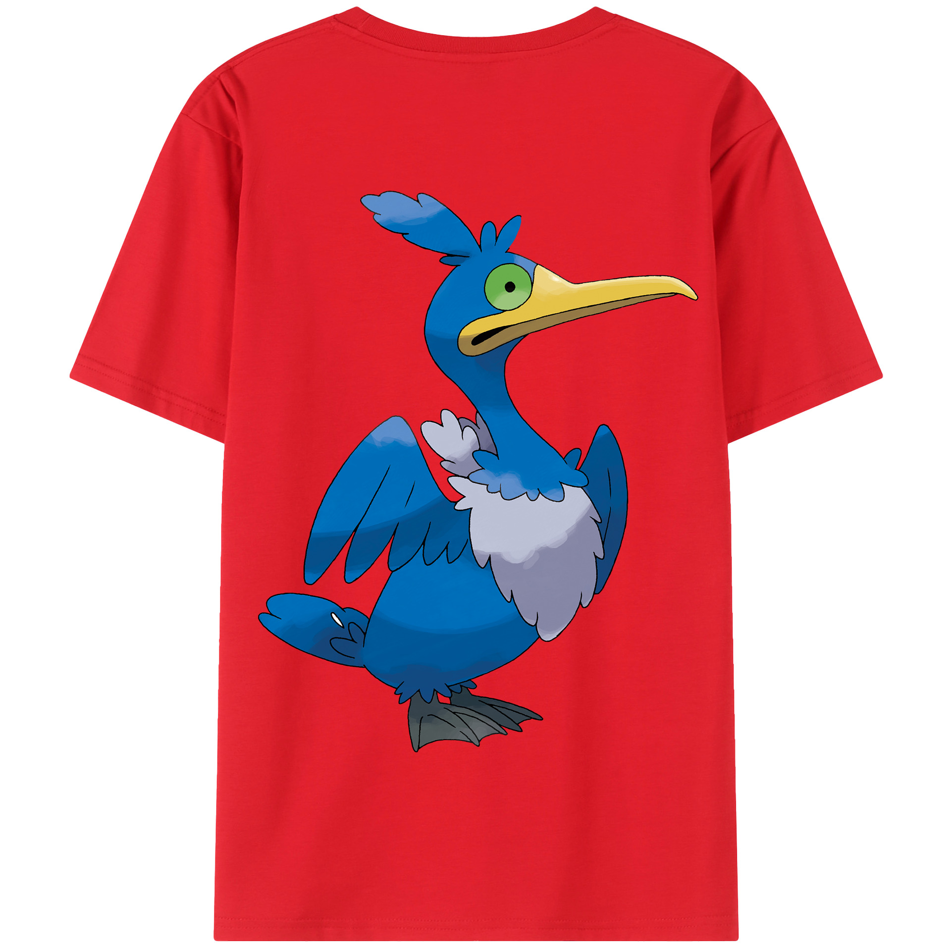 （画像用） ポケットモンスター Pokémon 綿100％半袖Tシャツ（背面プリント）