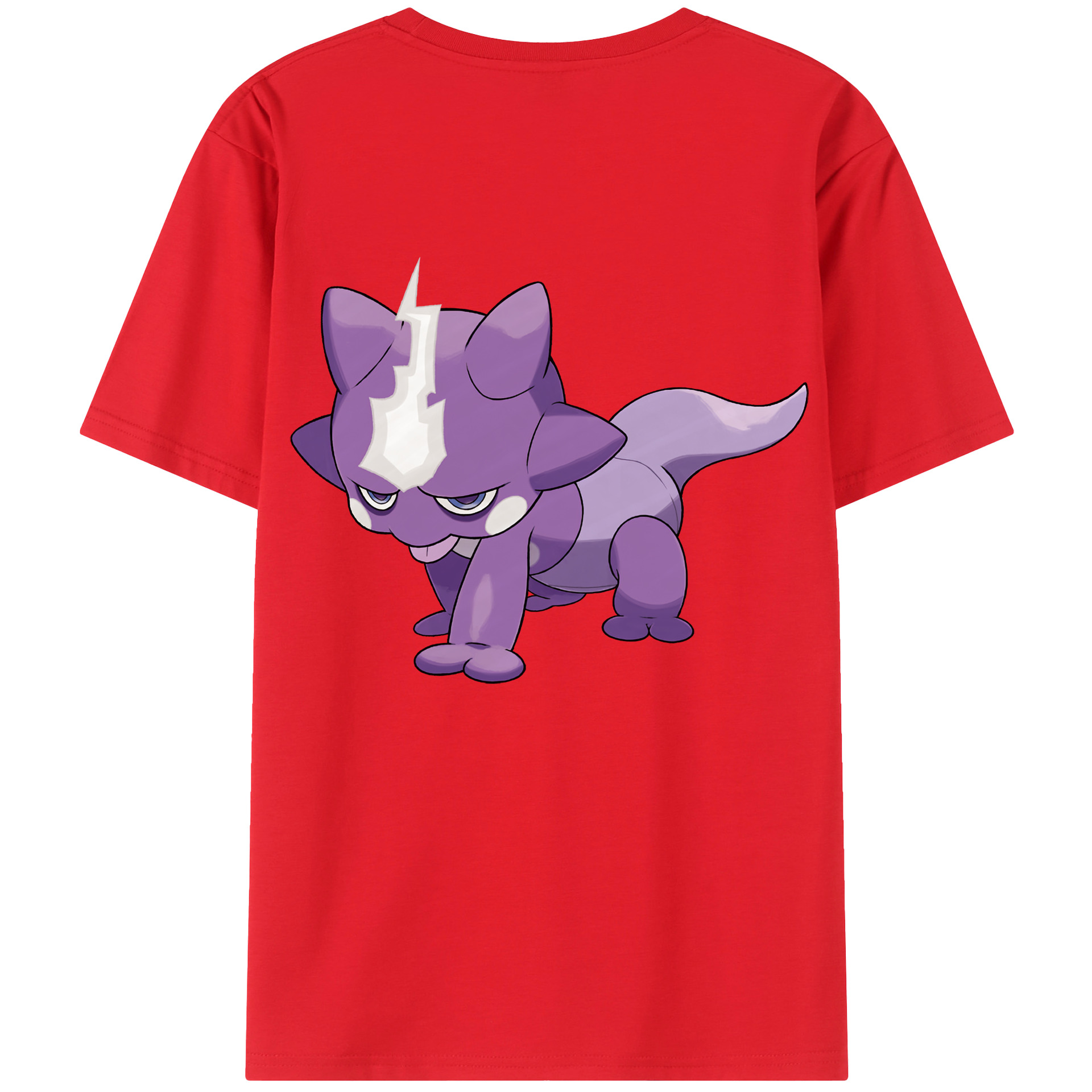 （画像用） ポケットモンスター Pokémon 綿100％半袖Tシャツ（背面プリント）