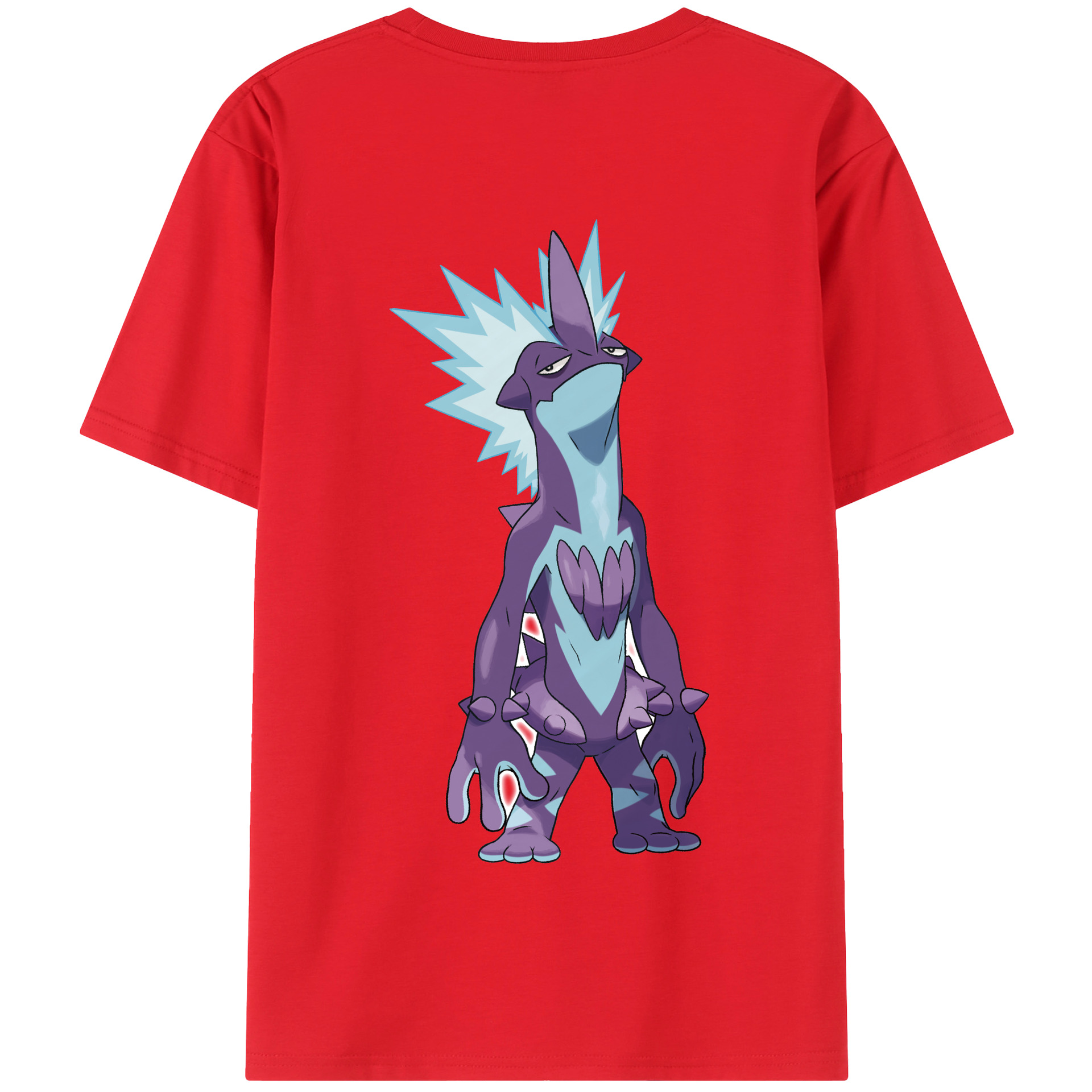 （画像用） ポケットモンスター Pokémon 綿100％半袖Tシャツ（背面プリント）