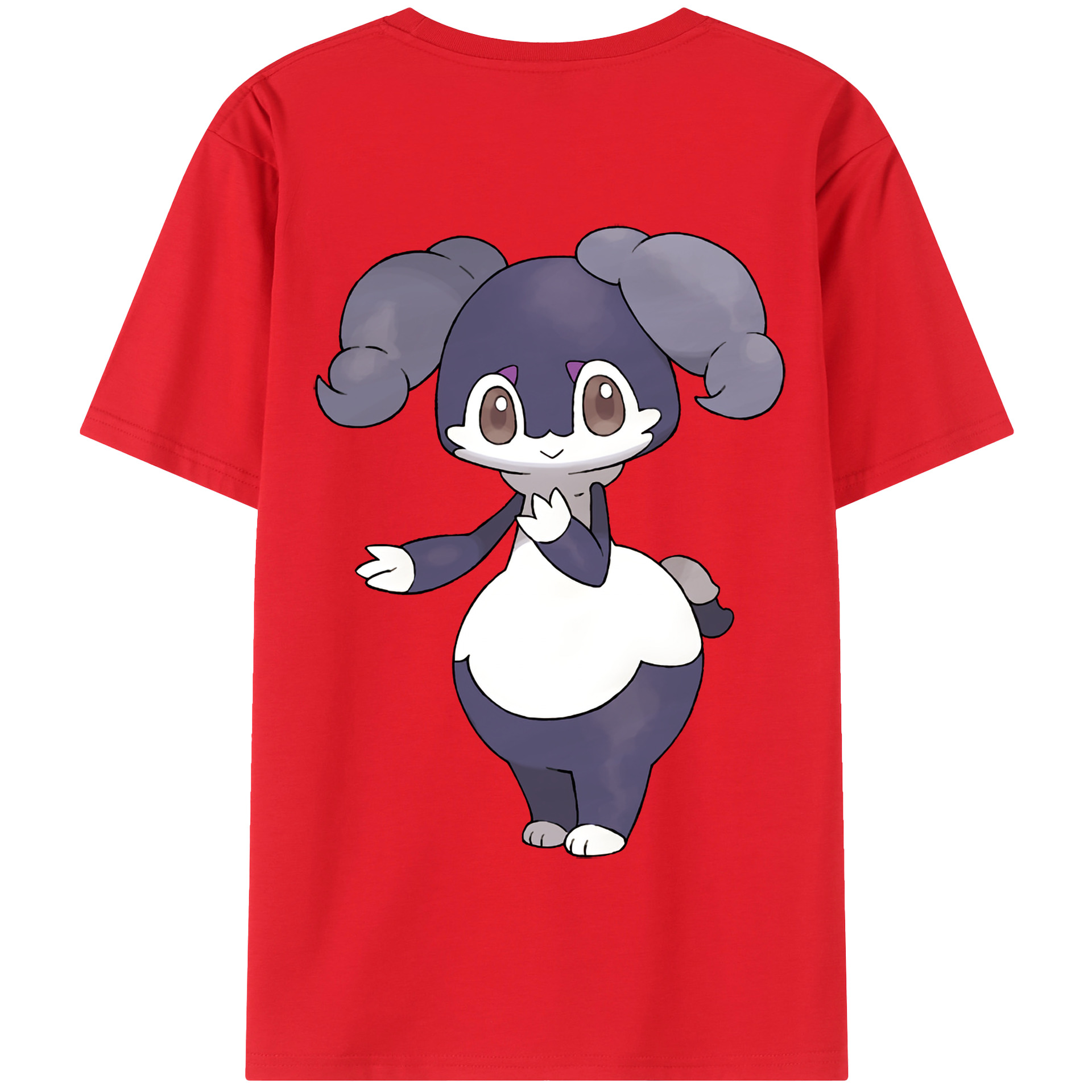 （画像用） ポケットモンスター Pokémon 綿100％半袖Tシャツ（背面プリント）