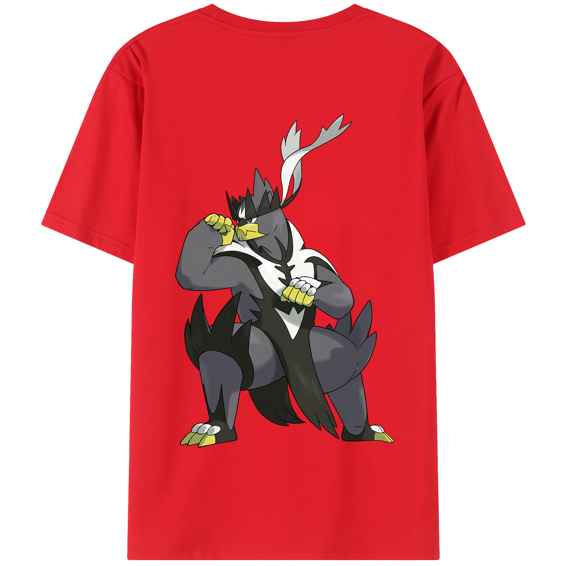 （画像用） ポケットモンスター Pokémon 綿100％半袖Tシャツ（背面プリント）