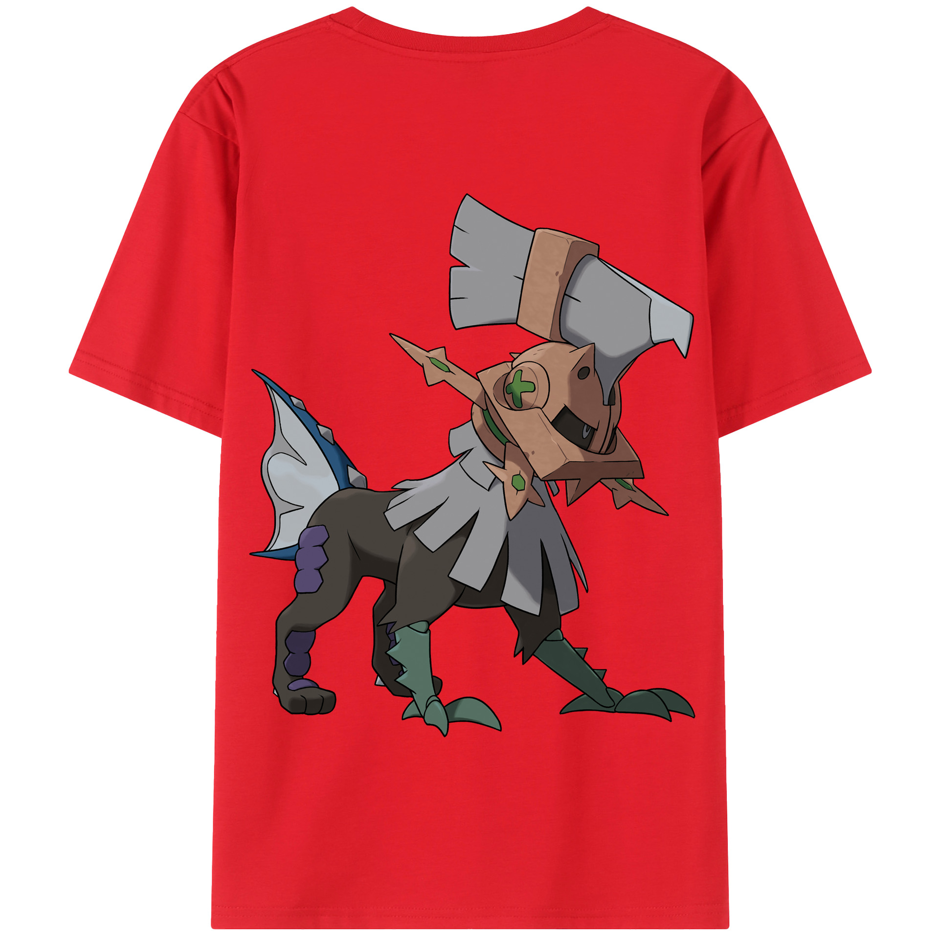 （画像用） ポケットモンスター Pokémon 綿100％半袖Tシャツ（背面プリント）