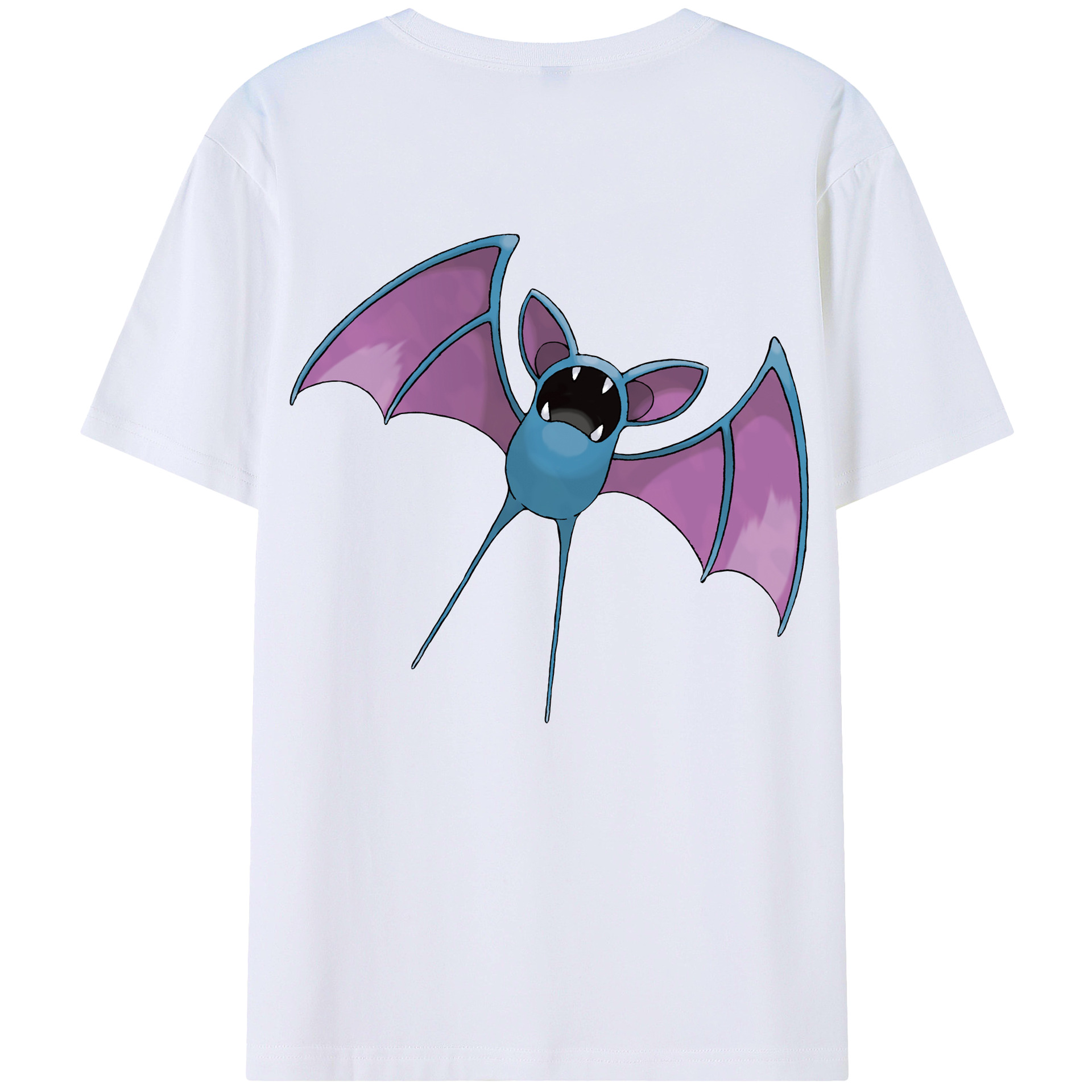 （画像用） ポケットモンスター Pokémon 綿100％半袖Tシャツ（背面プリント）