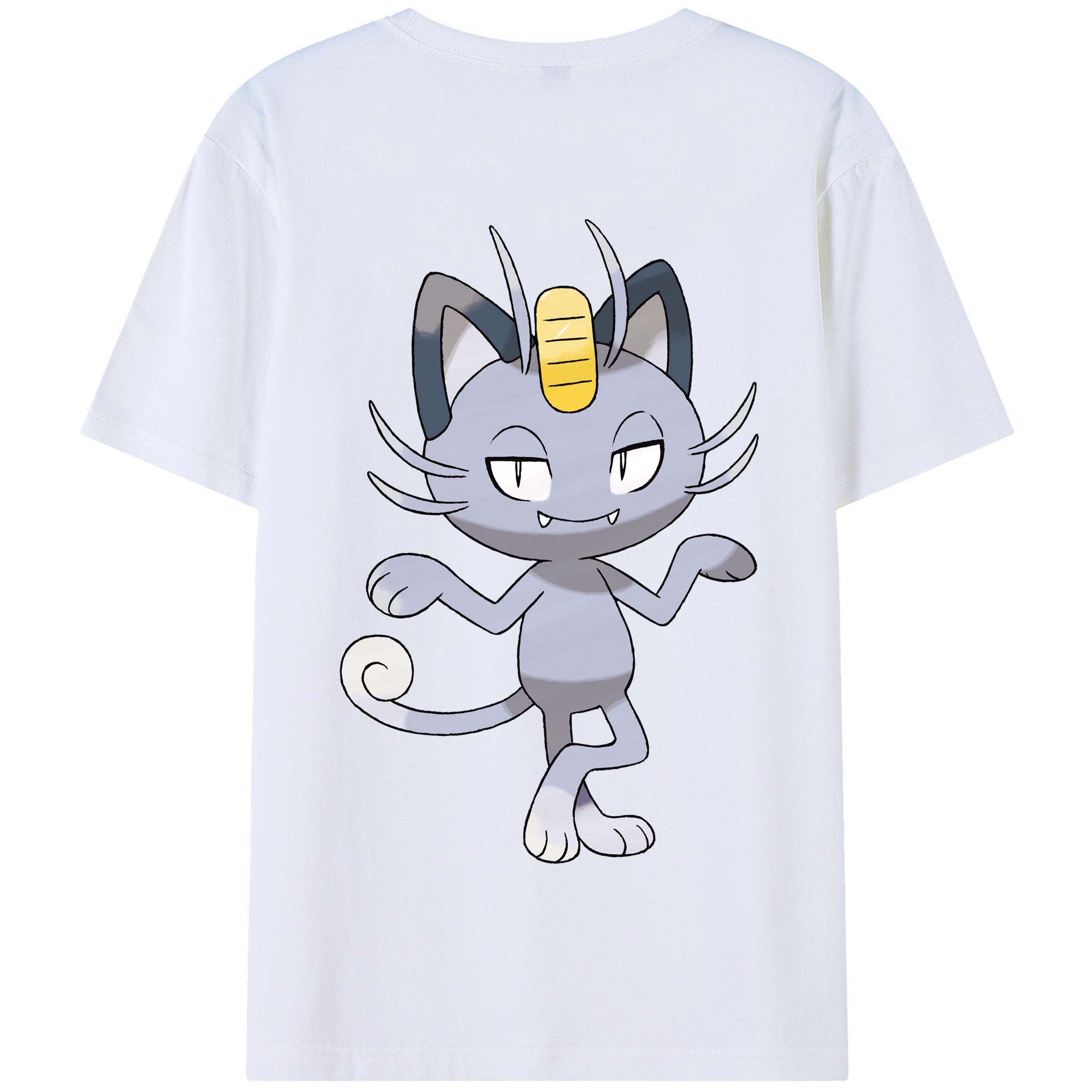 （画像用） ポケットモンスター Pokémon 綿100％半袖Tシャツ（背面プリント）