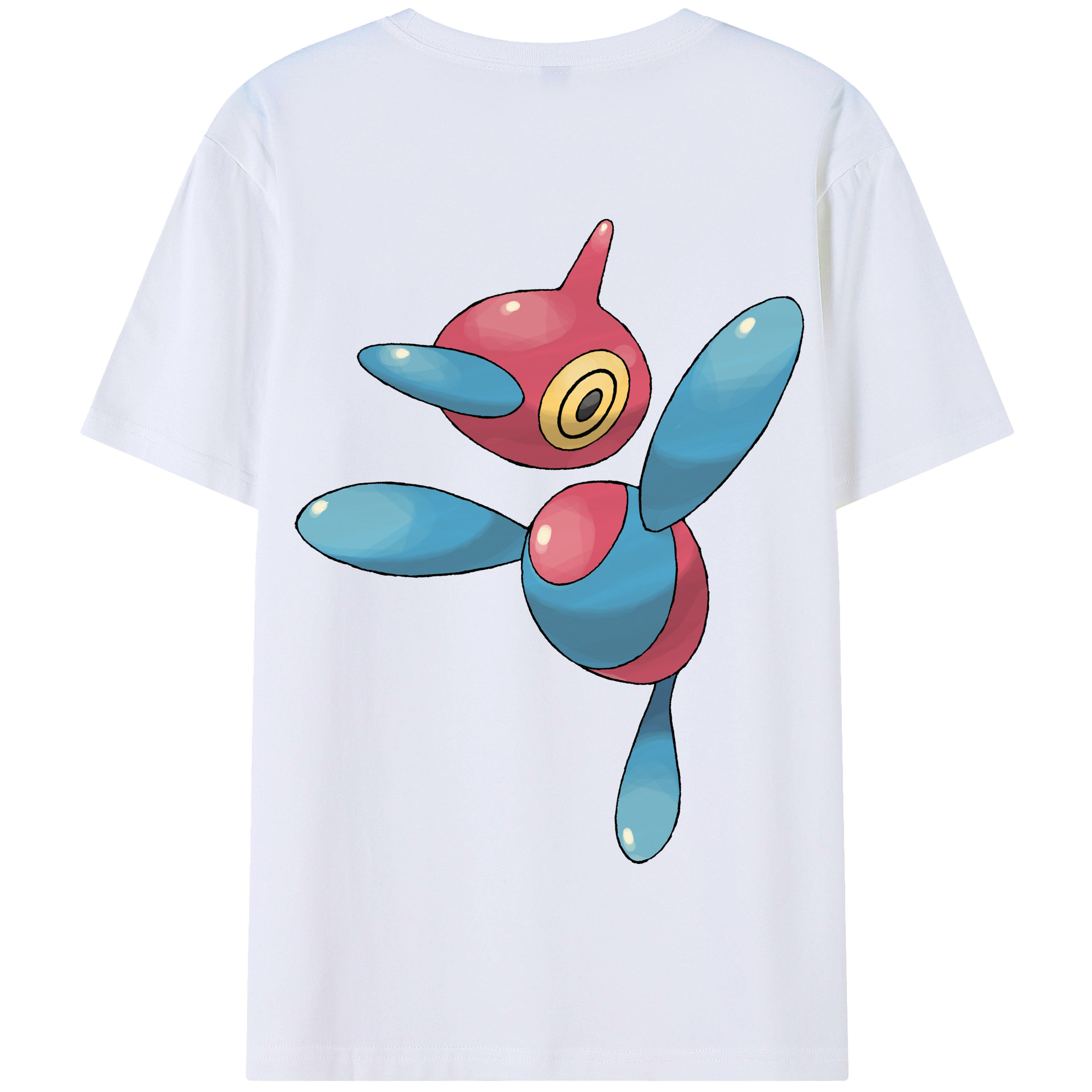 （画像用） ポケットモンスター Pokémon 綿100％半袖Tシャツ（背面プリント）